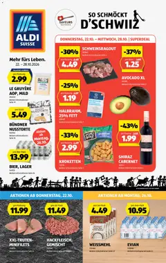 Aldi aktionen ab 22.10.2026 gültig