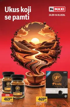 Maxi katalog Maxi Serbia - SR folder - KAFA SPECIJAL MAXI (1) - pregled Maxi kataloga - važi od 24.09.2026