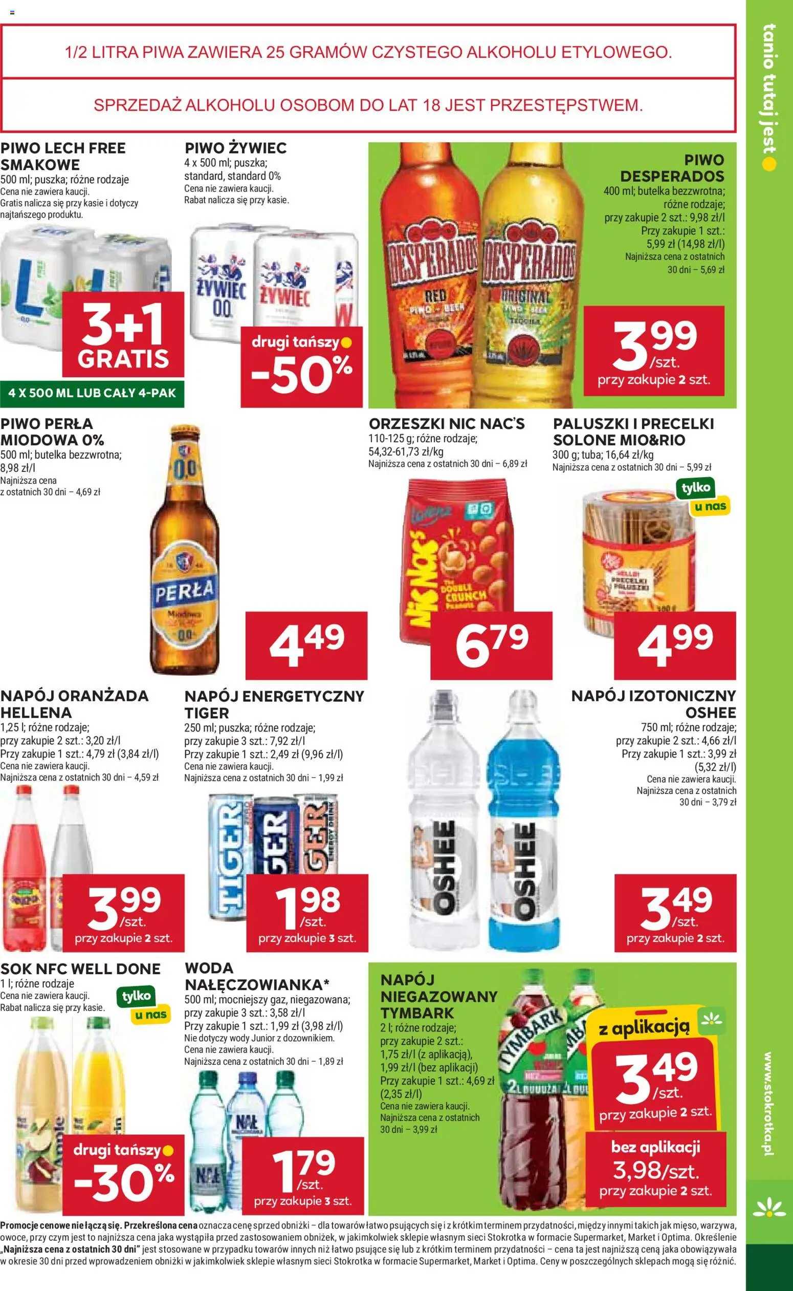 Stokrotka gazetka - Market od 17.09.2026 | Strona: 25 | Produkty: Napój energetyczny, Oshee, Piwo perła, Piwo