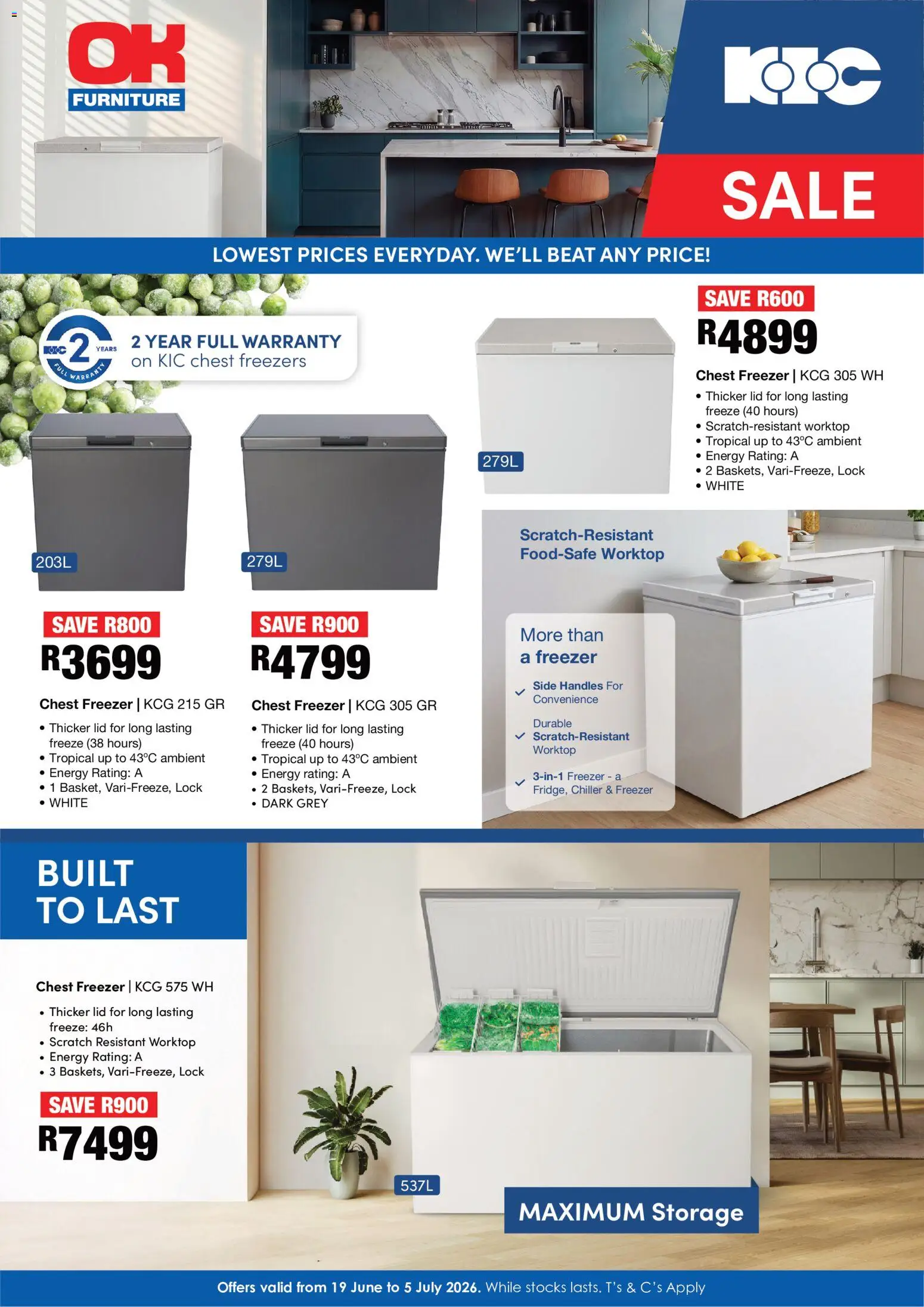 New OK Furniture catalogue – valid from 19.06.2026 | Page: 1