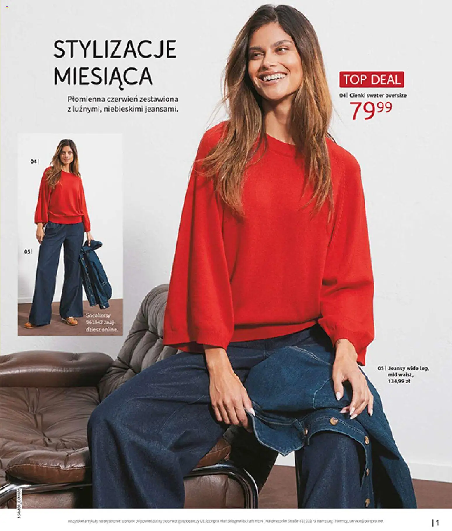 BonPrix Katalog od 10.08.2026 | Strona: 3 | Produkty: Sweter, Top