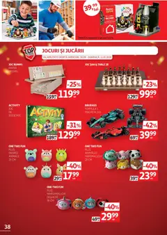Ofertele Auchan valabile de la 30.09.2026 | Pagină: 38 | Produse: Joc, Plus
