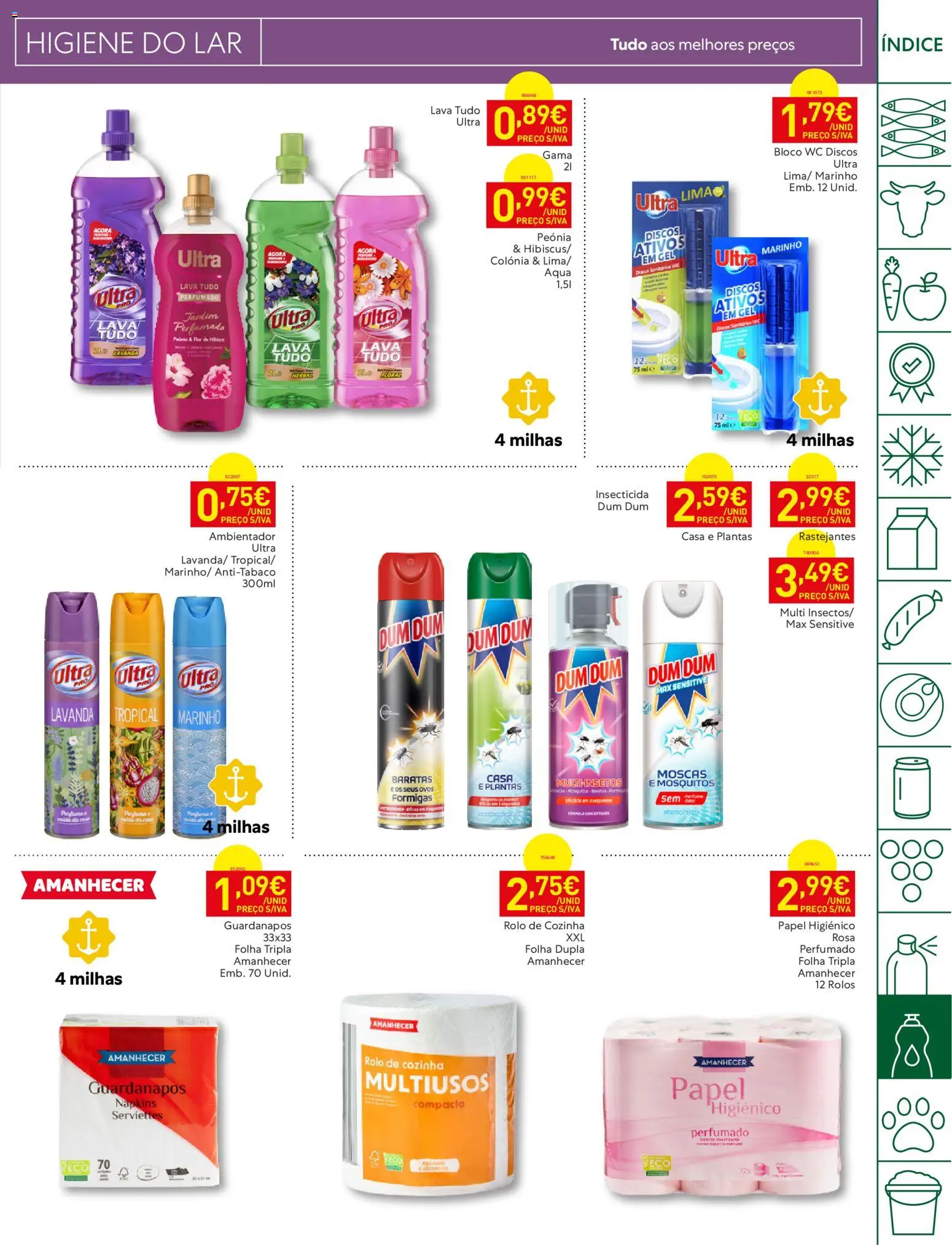 Recheio folheto Madeira │ válido de 22/09/2026 | Página: 35 | Produtos: Papel higiénico, Guardanapos, Ambientador, Ovos