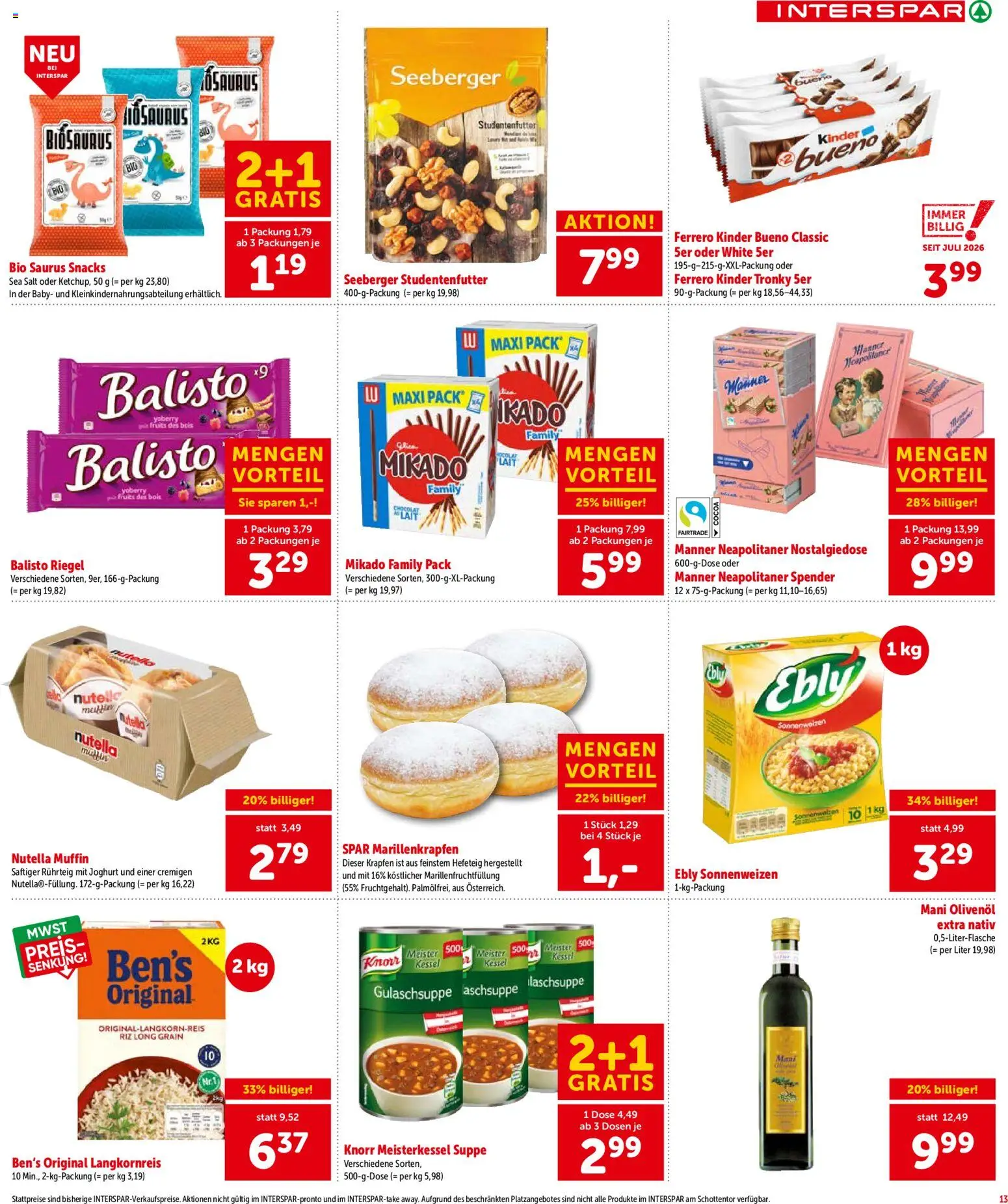 Interspar Flugblatt gültig ab 08.10.2026 | Seite: 13