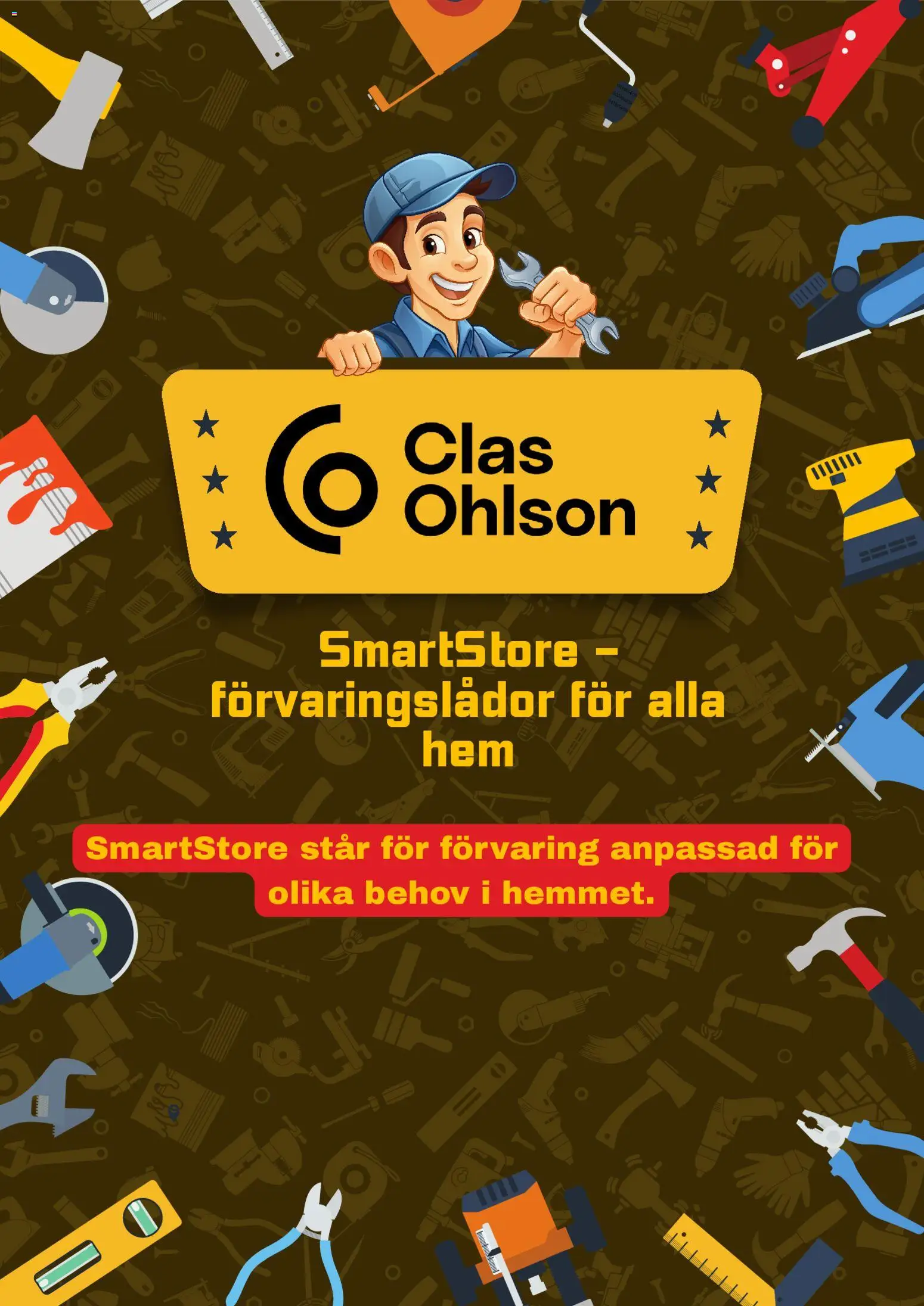 Clas Ohlson reklamblad aktuell från 01/09/2026 | Sida: 1 | Produkter: Förvaringslådor