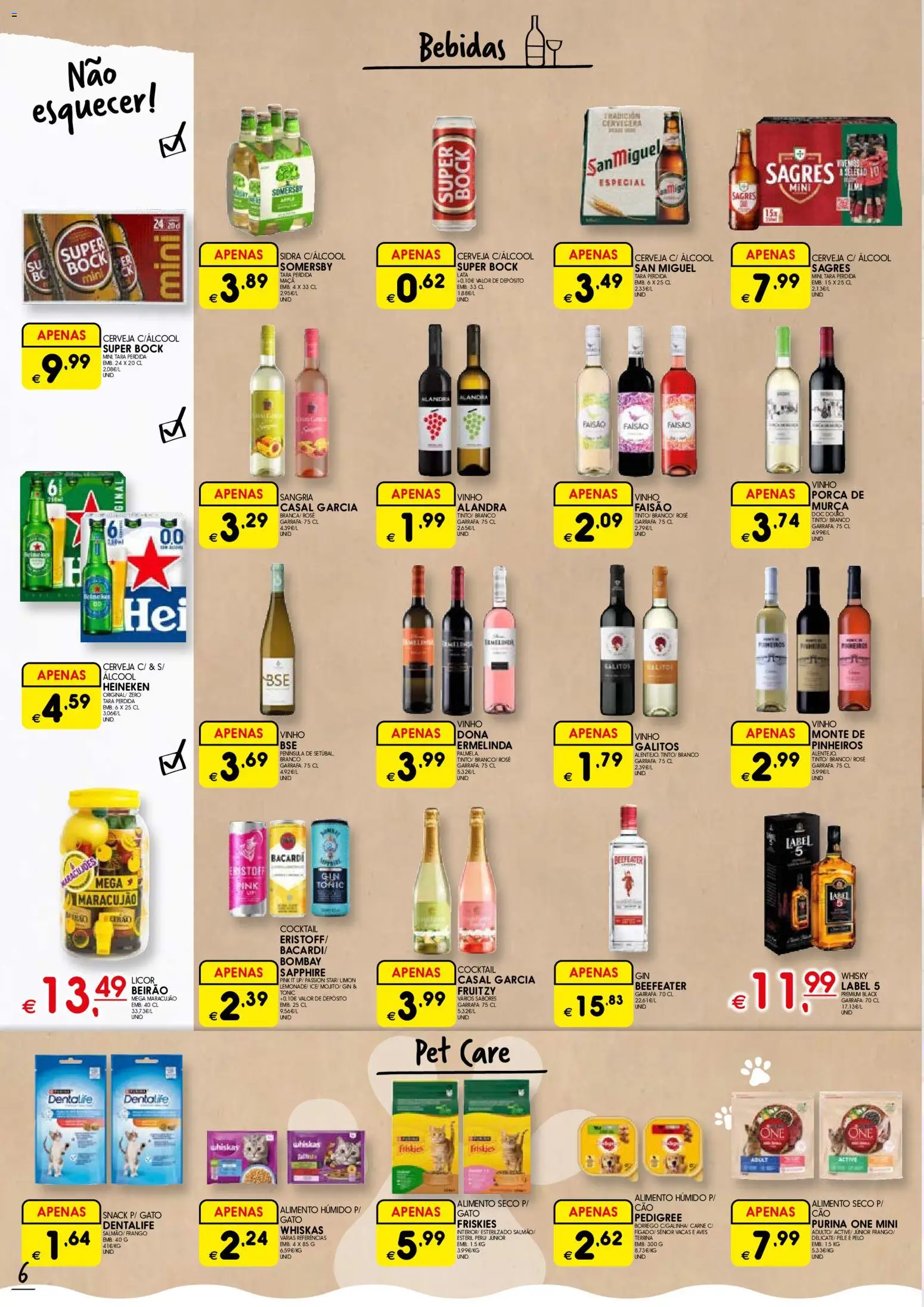 Meu Super Folheto │ válido de 28.05.2026 | Página: 6 | Produtos: Super bock, Maça, Somersby, Gin