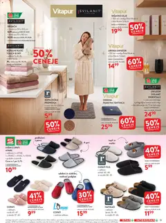 Spar katalog akcije – veljaven od 09.09.2026 | Stran: 19 | Izdelki: Brisača, Plasc, Natikaci, Copati