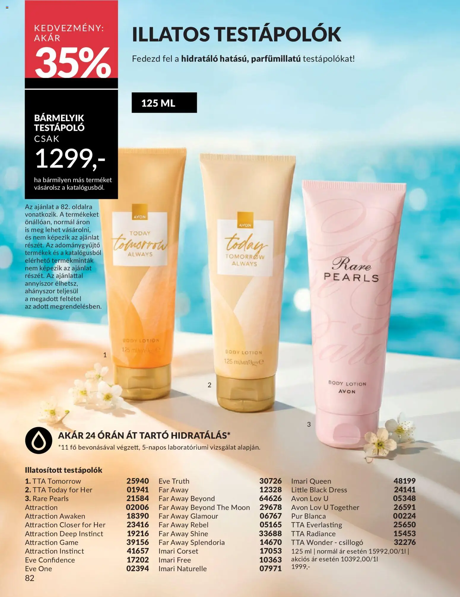 Avon akciós ujság - amely érvényes a következő dátumtól: 01.06.2026 | Oldal: 108 | Termékek: Body, Testápoló