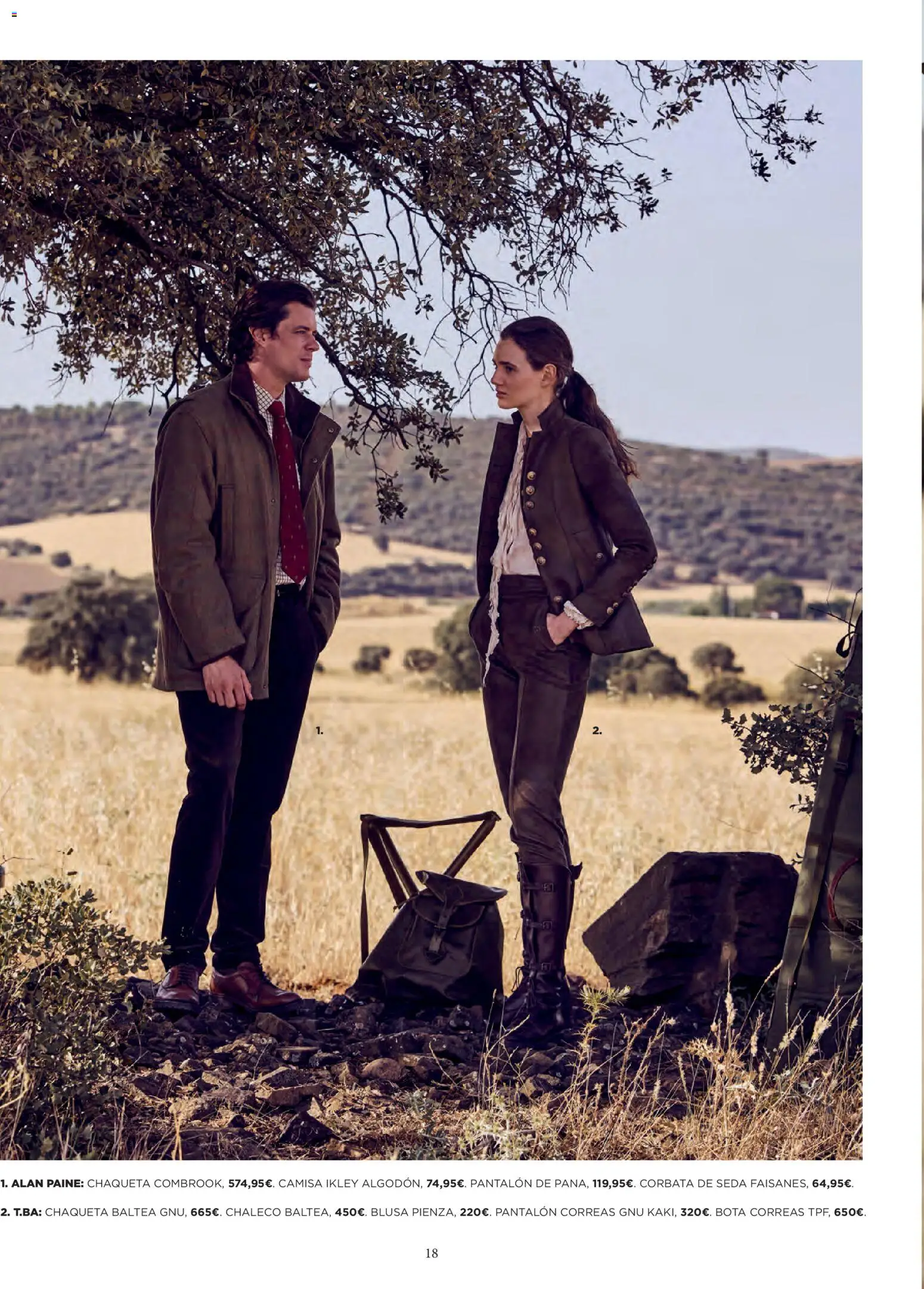 El Corte Inglés La Caza │ válido desde el 01/09/2026 | Página: 18 | Productos: Camisa, Blusa, Chaleco, Chaqueta