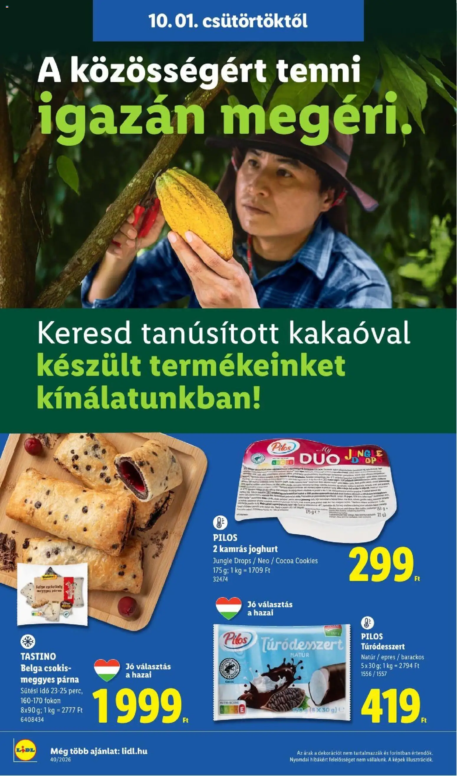 Lidl akciós ujság - amely érvényes a következő dátumtól: 2026.10.01. | Oldal: 24
