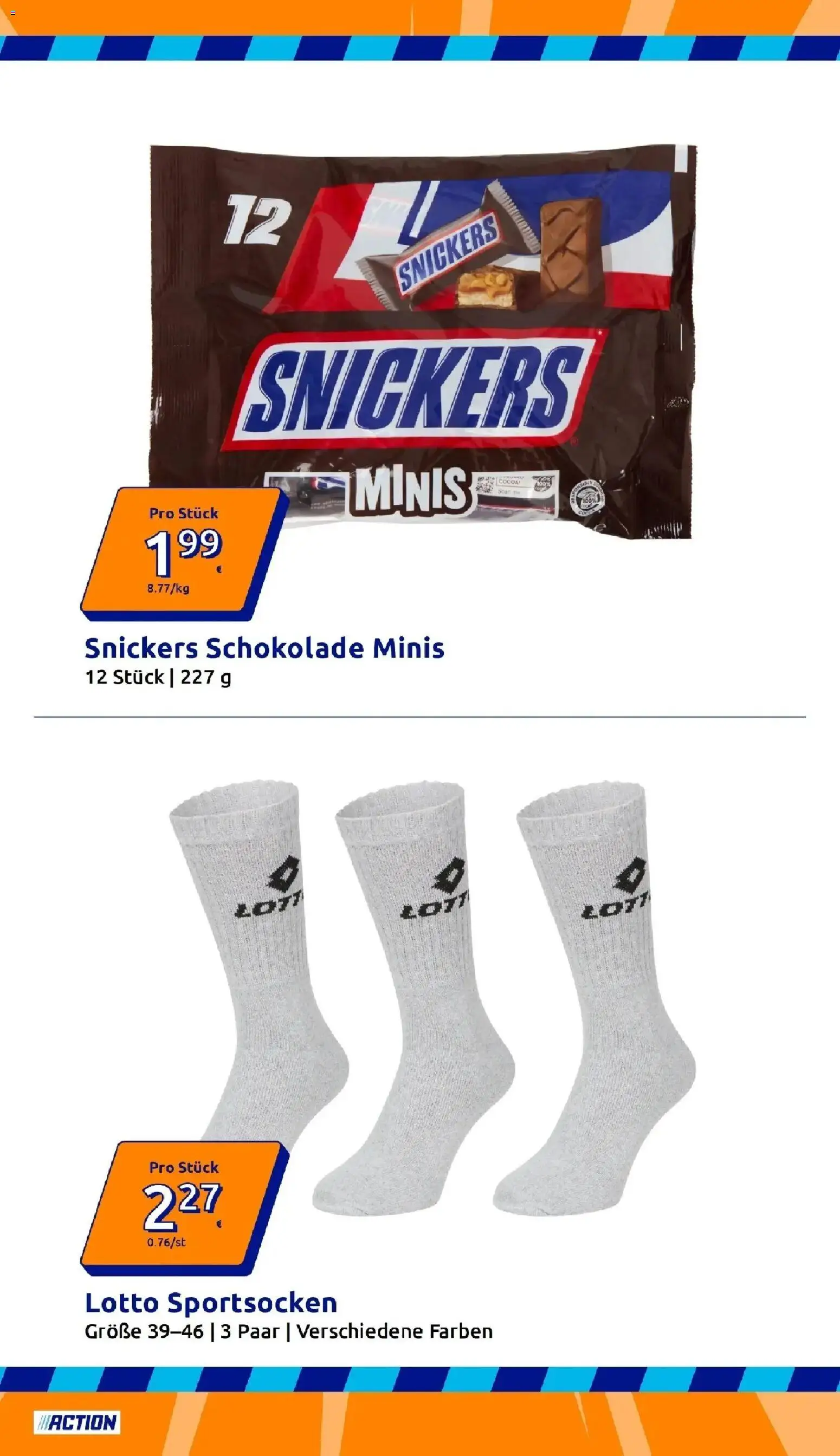 Action Kleine Preise, große Freude – gültig ab 06.05.2026 | Seite: 14 | Produkte: Schokolade, Snickers