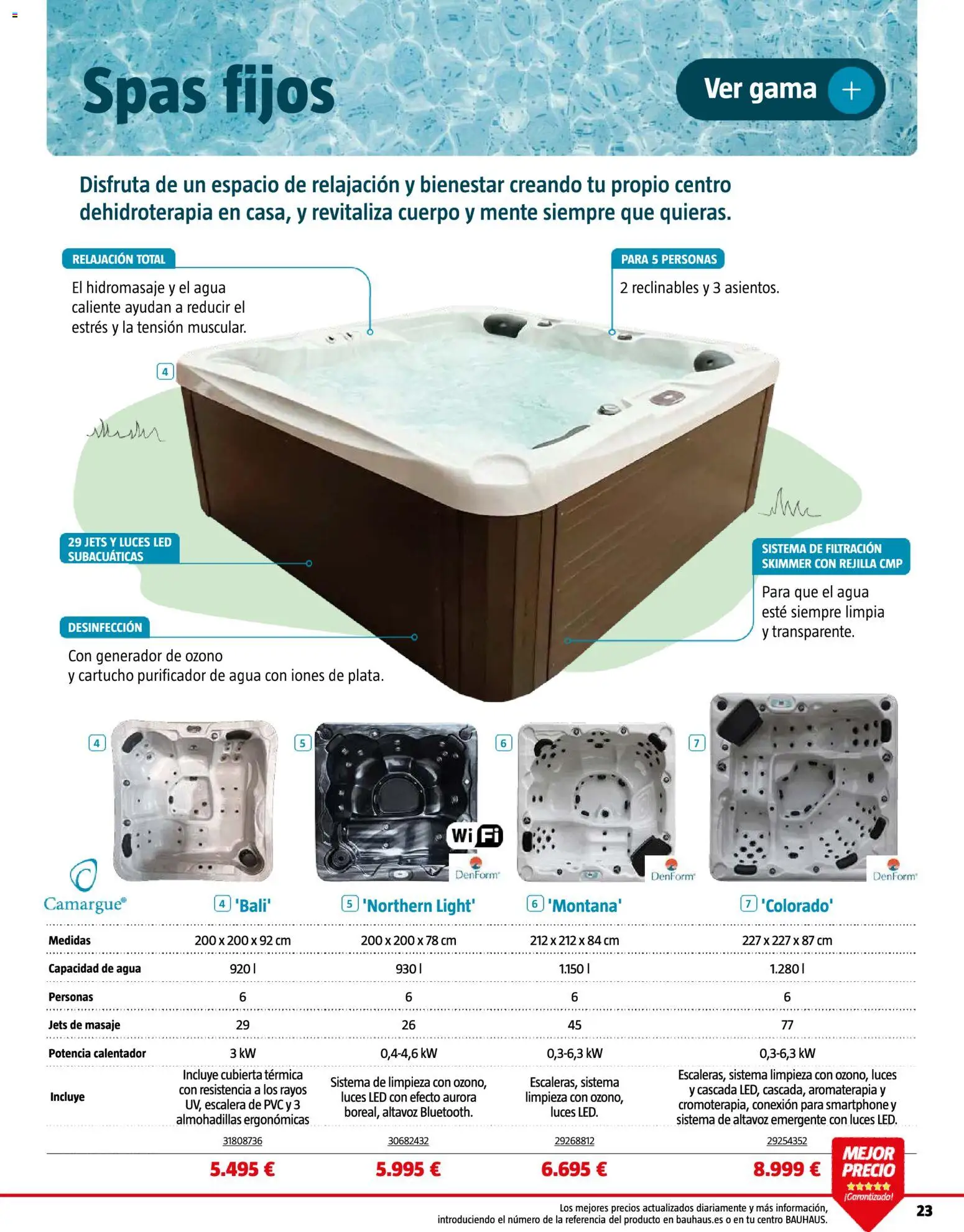 Bauhaus Piscinas 2026 │ válido desde el 01.06.2026 | Página: 23 | Productos: Smartphone, Altavoz