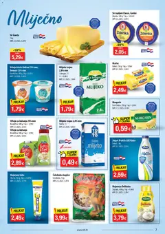 NTL Katalog - Pregled kataloga iz trgovine NTL, vrijedi od 20.05.2026 | Stranica: 7 | Proizvodi: Maslac, Sir, Margarin, Majoneza