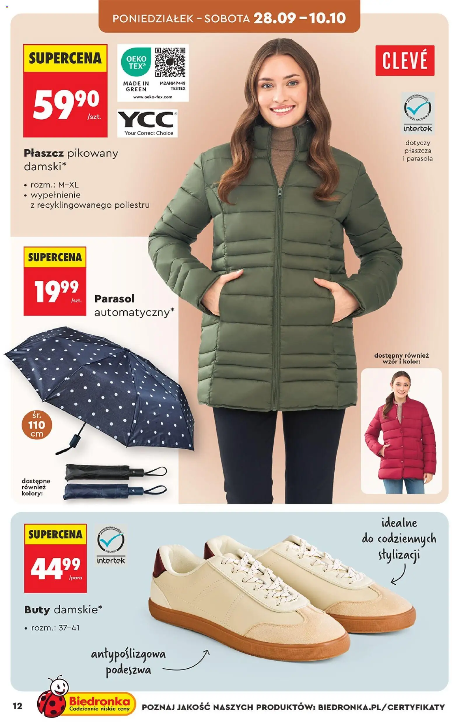 Biedronka Polsko leták - Hity i inspiracje od 28.09.2026 | Strana: 12