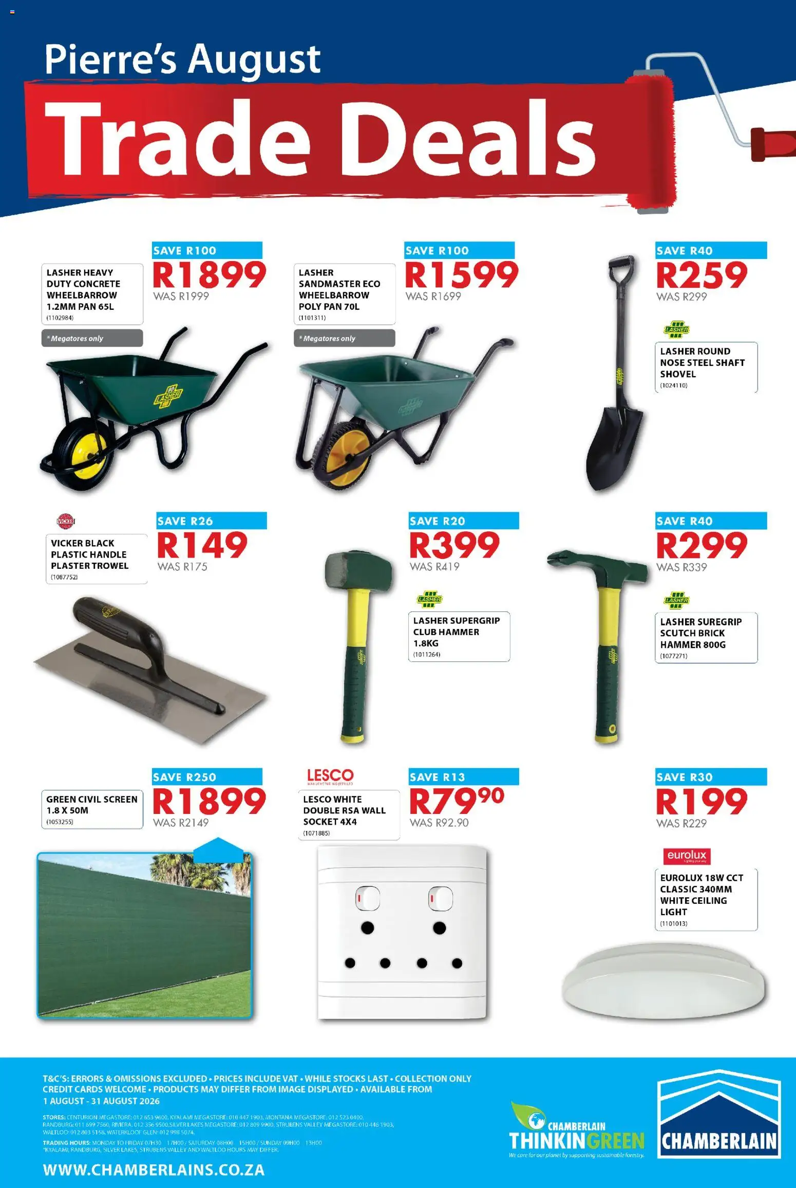 New Chamberlain catalogue – valid from 01/08/2026 | Page: 2