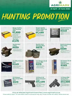 Agrimark specials catalogue – valid from 23.04.2026 | Page: 2 | Products: Jacket, Bag, Frame