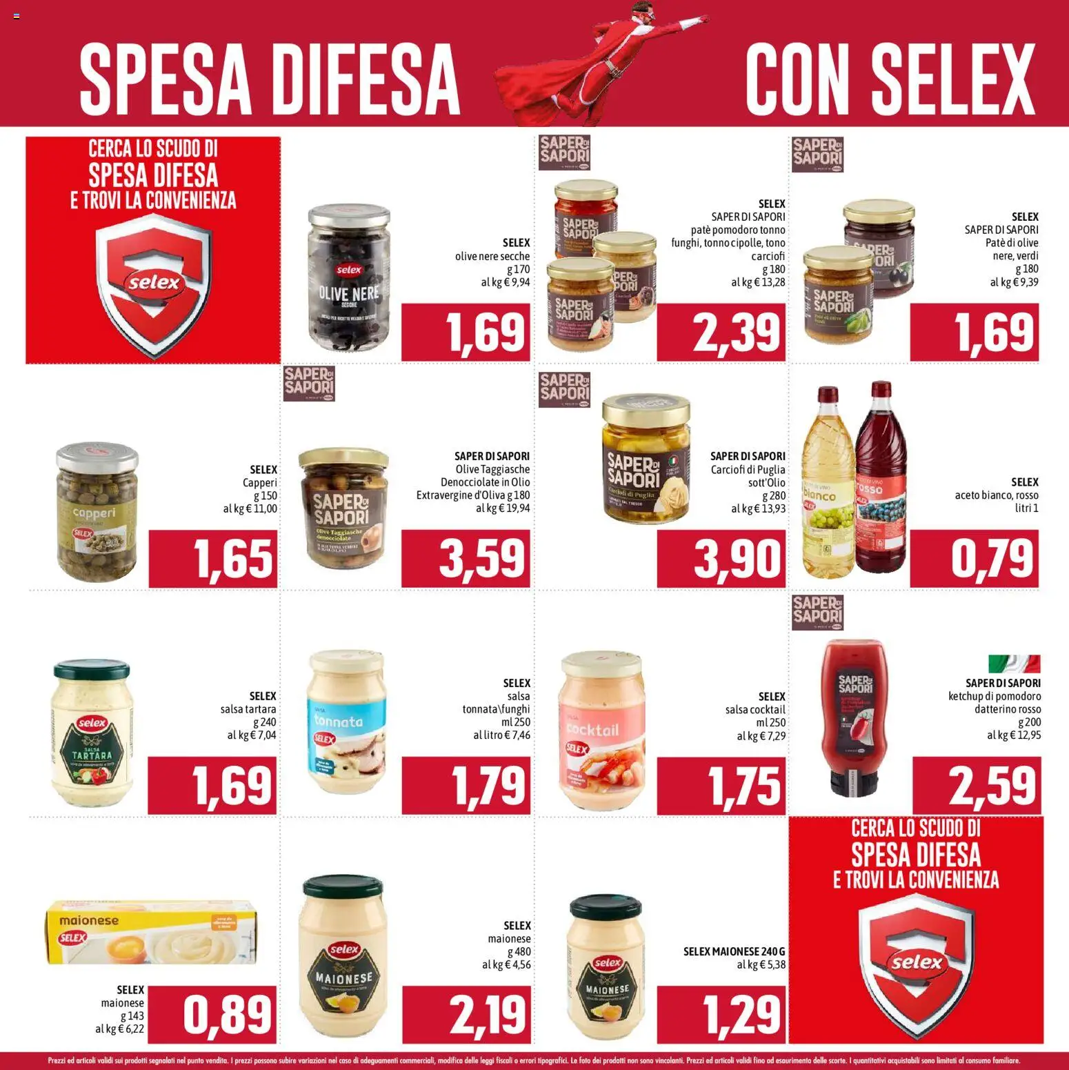 Volantino Emisfero del 01.02.2026 | Pagina: 6 | Prodotti: Maionese, Olio, Tonno, Vino bianco
