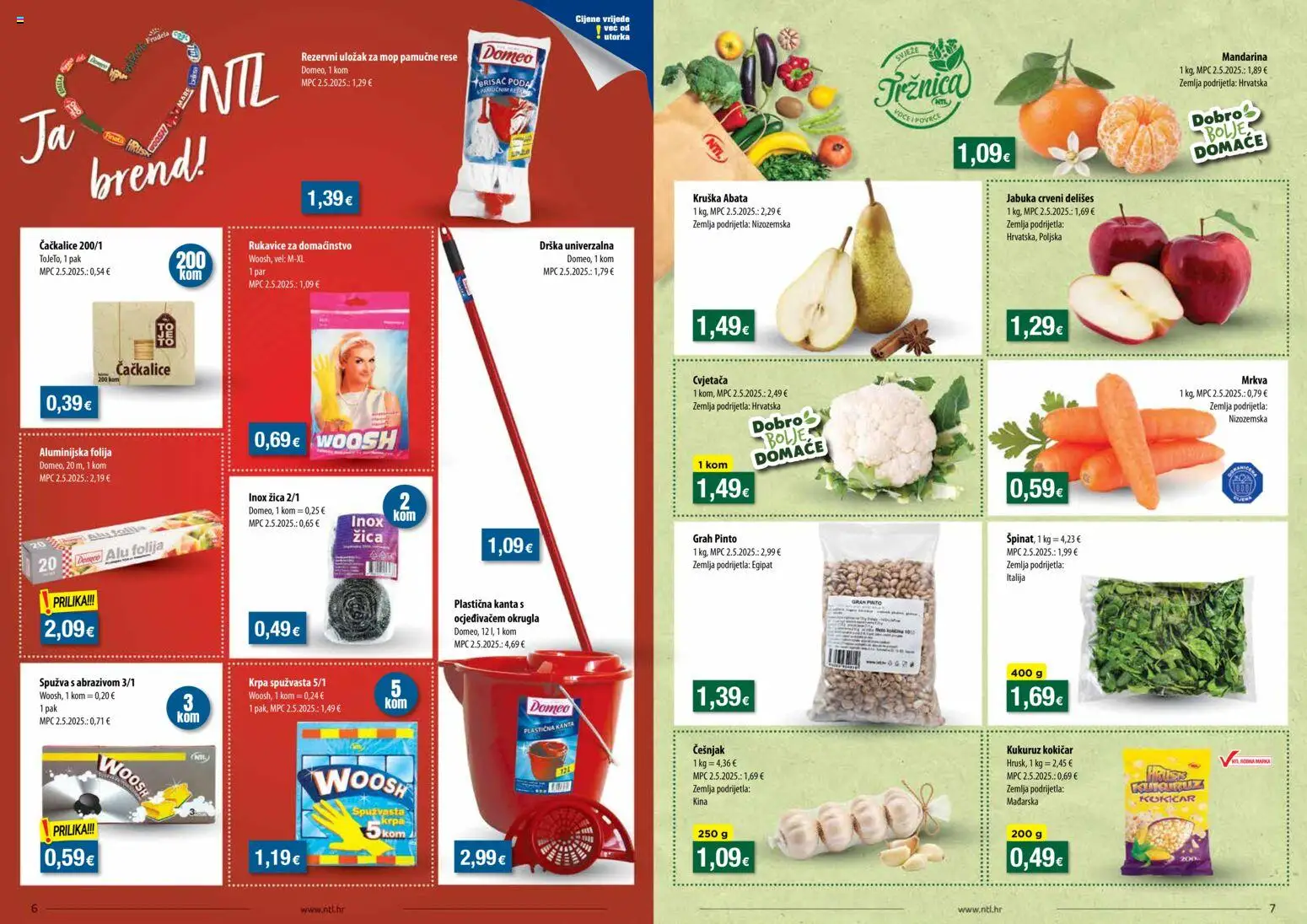 NTL katalog | vrijedi od 21.10.2026 | Stranica: 4 | Proizvodi: Zemlja, Grah, Mrkva, Češnjak