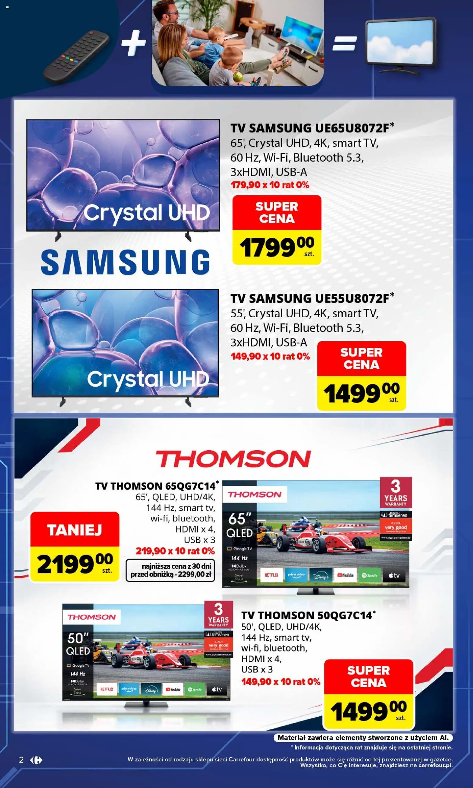 Carrefour gazetka - Multimedia dla każdego od 21.09.2026 | Strona: 2 | Produkty: USB