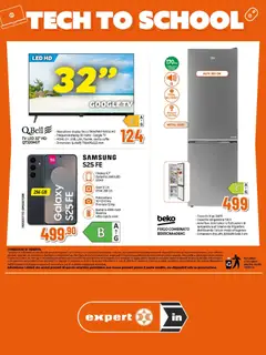 Anteprima del volantino Ipercoop volantino Expert valido a partire dal 03/09/2026 | Pagina: 12 | Prodotti: Cuffie, Fotocamera, Frigorifero, Terra