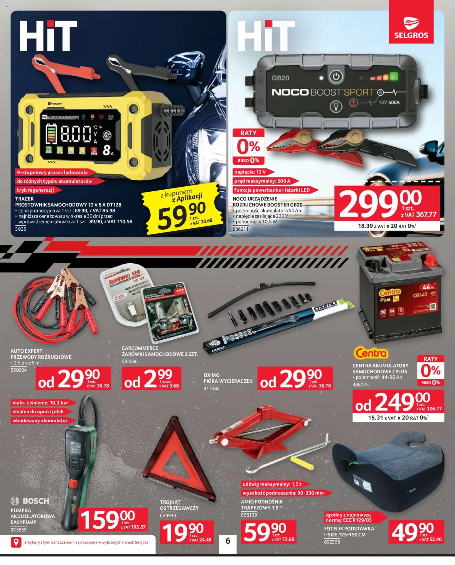 Selgros cash&carry gazetka - Oferta przemysłowa od 08.10.2026 | Strona: 9 | Produkty: Żarówki led, Prostownik, Prostownik samochodowy, Żarówki
