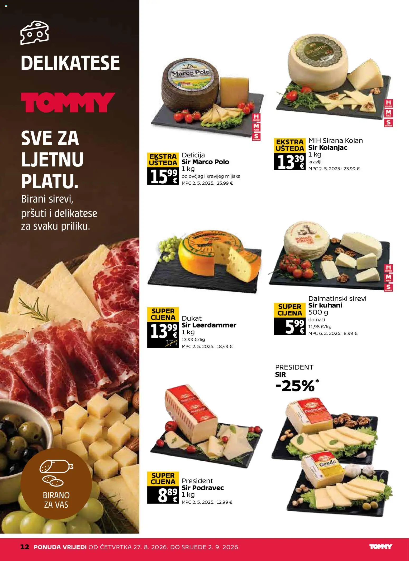 Tommy katalog | vrijedi od 27.08.2026 | Stranica: 12