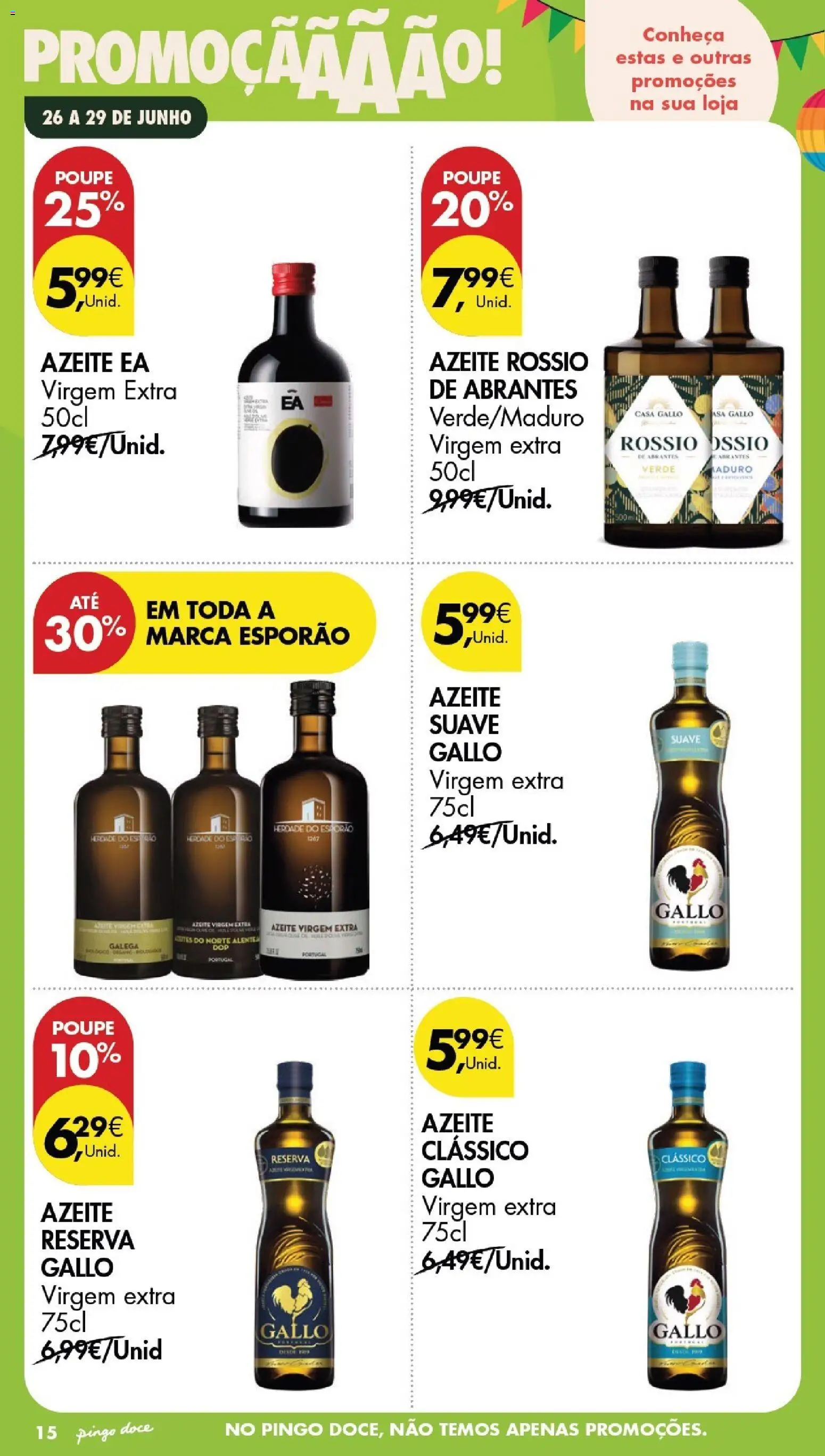 Pingo Doce Poupe este Fim de Semana │ válido de 26/06/2026 | Página: 14 | Produtos: Azeite