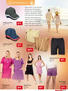 Interspar Katalog - Pregled kataloga iz trgovine Interspar, vrijedi od 27.05.2026 | Stranica: 5 | Proizvodi: Hlače, Kratke hlače, Haljina, Torba