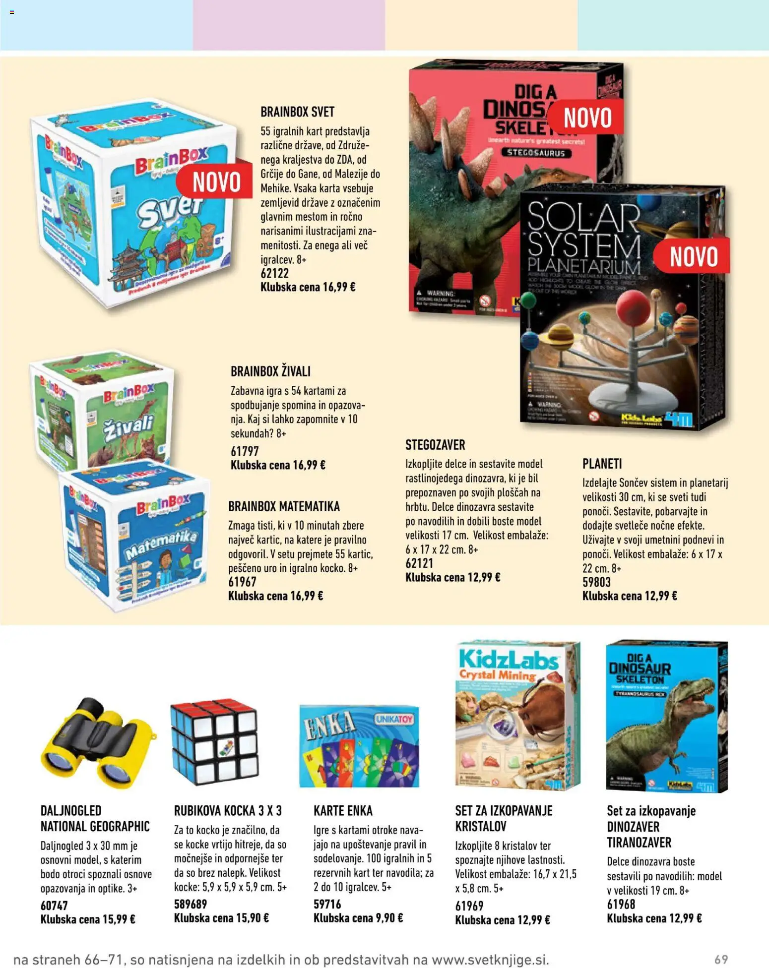 Novi Svet knjige katalog ponudbe – veljaven od 01.01.2026 | Stran: 69 | Izdelki: Igra