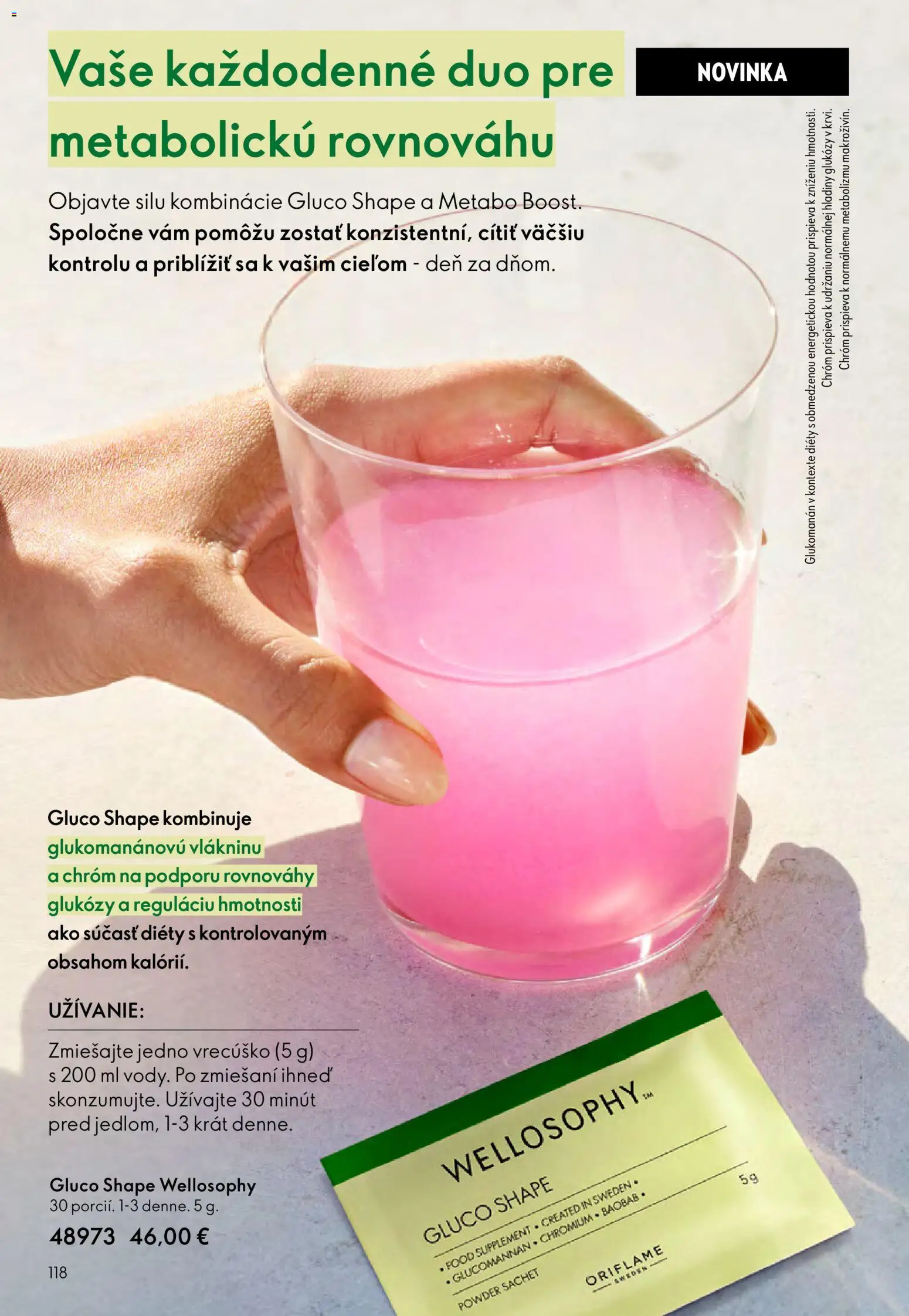 Nové Oriflame akcie – leták je platný od 27.05.2026 | Strana: 118 | Produkty: Metabo