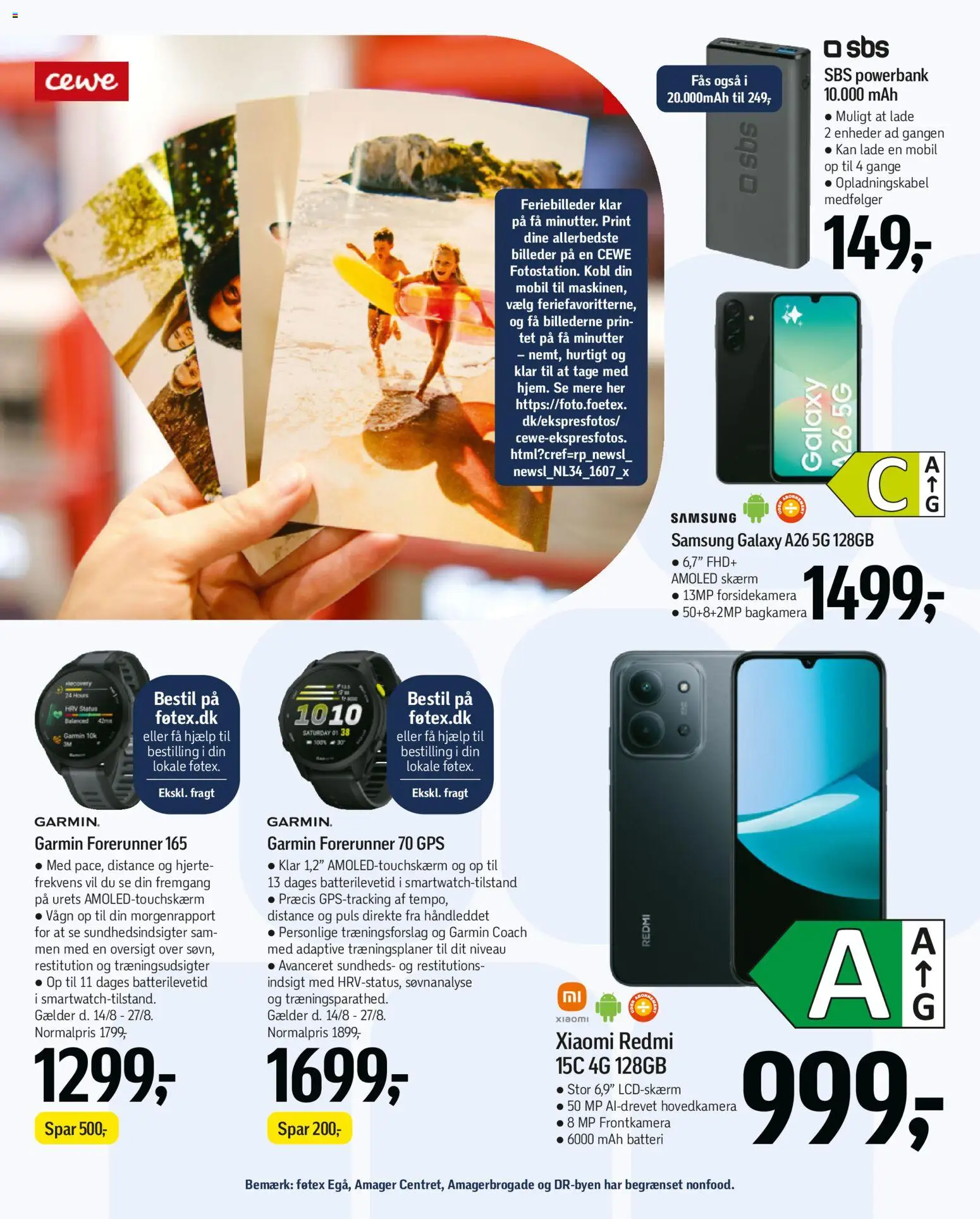 Føtex tilbudsavis – gyldig fra 14/08/2026 | Side: 51 | Produkter: Powerbank, Skærm, GPS, Batteri