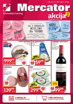 Mercator katalog - pregled Mercator kataloga - važi od 26.10.2026