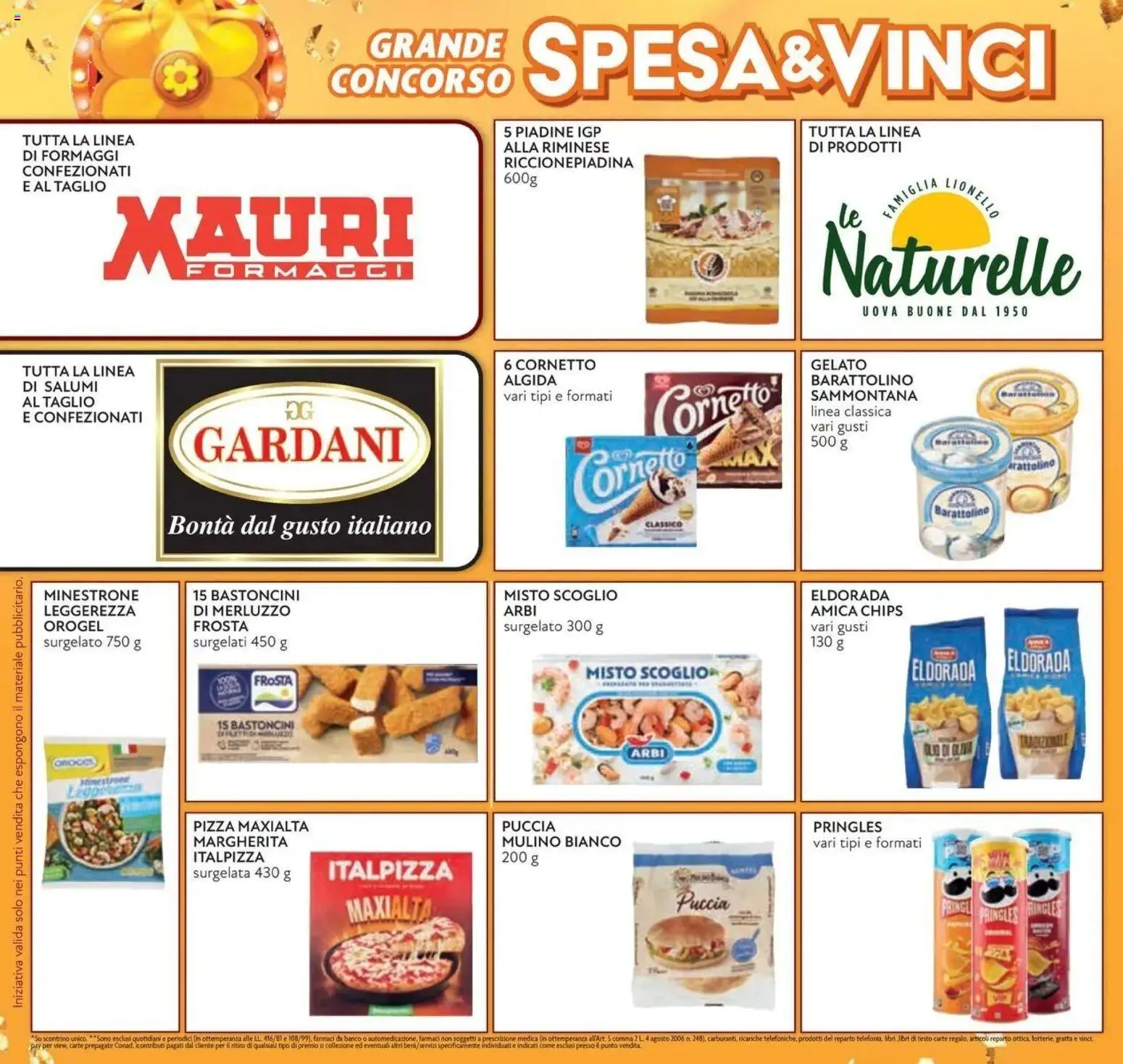 Anteprima volantino Conad dal 07/10/2026 prossima settimana | Pagina: 10 | Prodotti: Libri, Pizza, Cornetto, Gelato