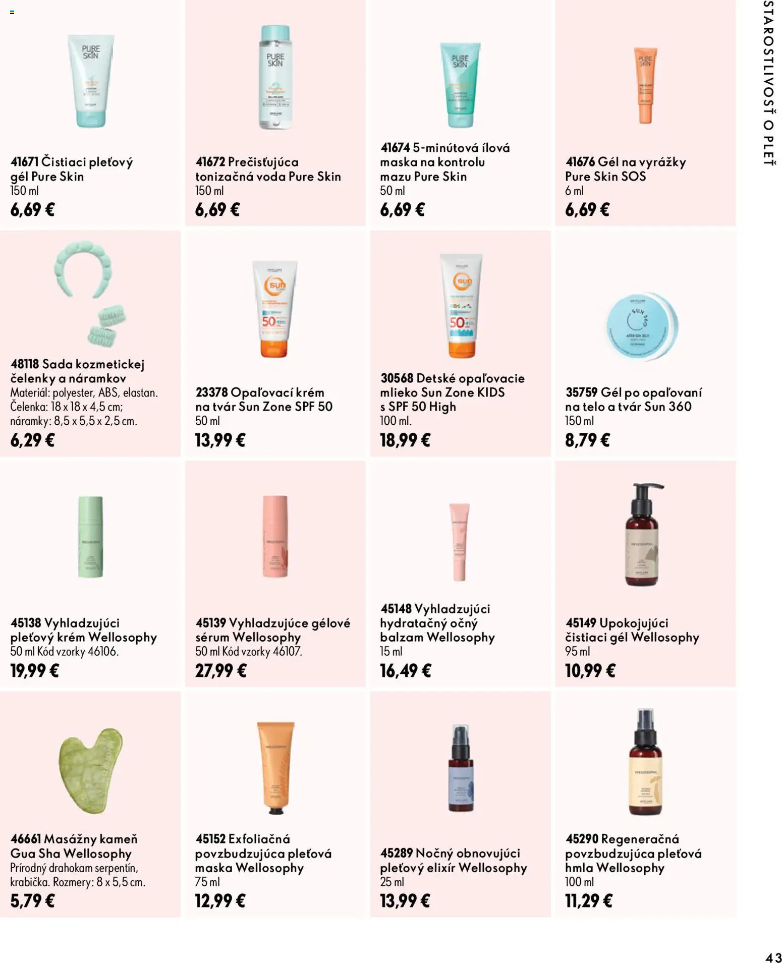 Nové Oriflame akcie – leták je platný od 30.09.2026 | Strana: 43 | Produkty: Toaletná voda, Voda