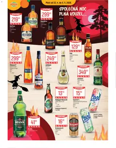 Náhled letáku Globus leták - Brno od 22.04.2026 | Strana: 3 | Produkty: Jameson, Pivo, Brandy, Plech