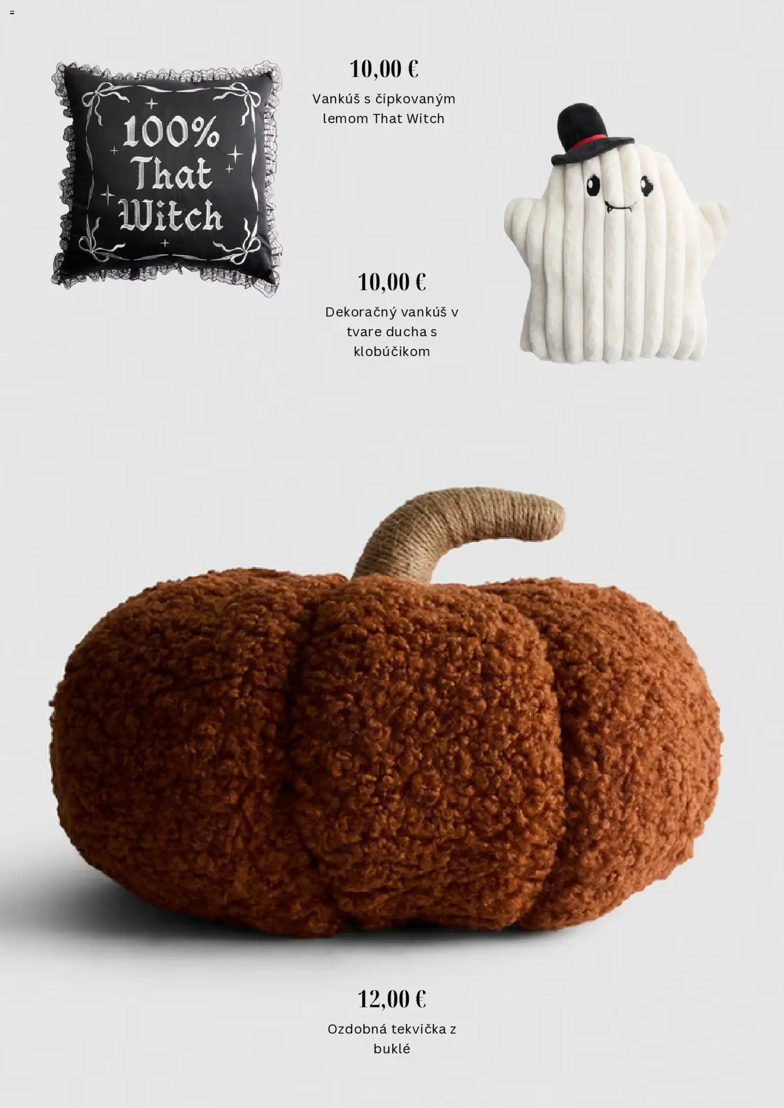 Nové Primark akcie – leták je platný od 01.10.2026 | Strana: 5 | Produkty: Vankúš