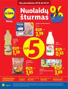 LIDL leidinys galioja nuo 18.05.2026