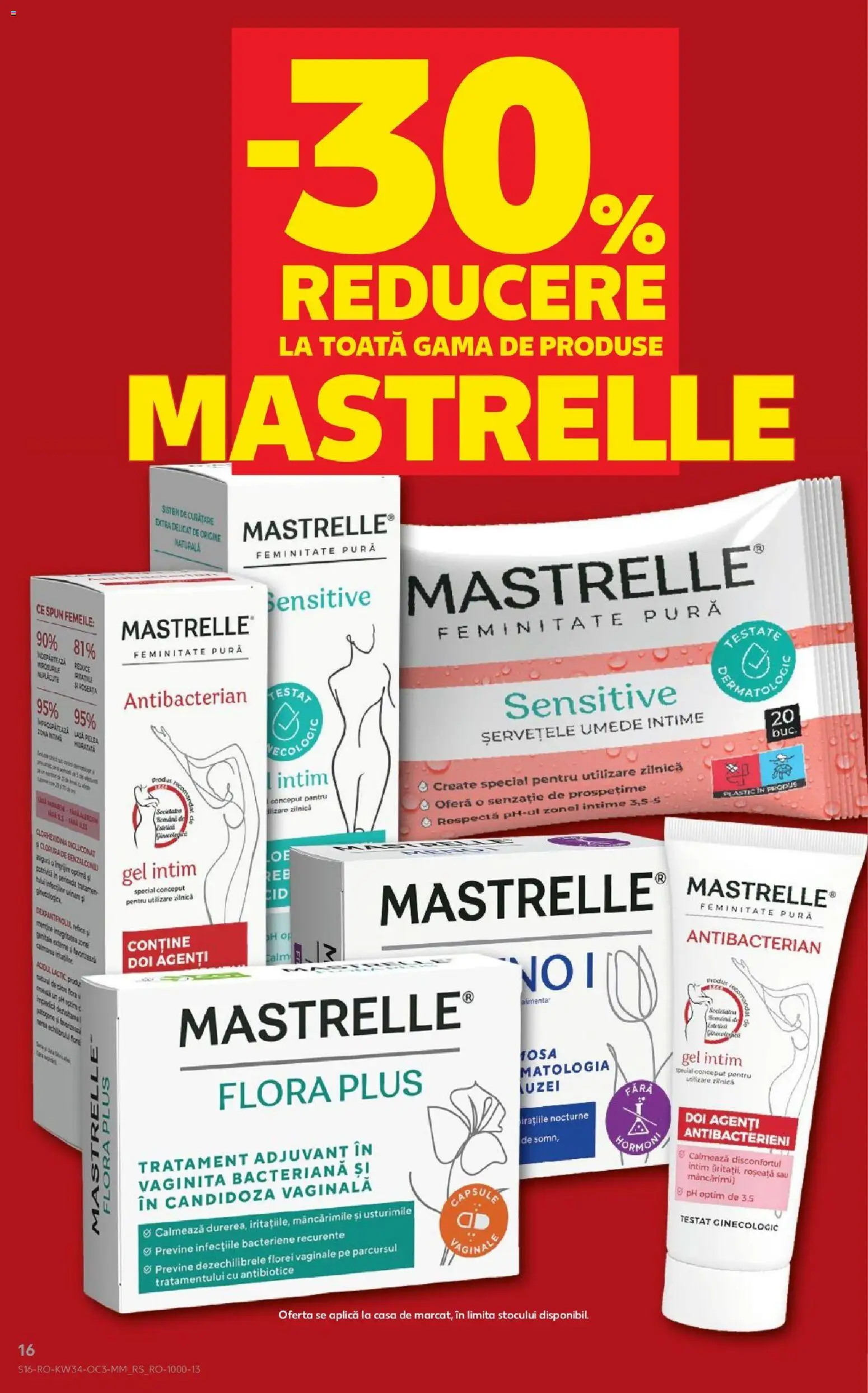 Noul catalog Kaufland – valabil de la 19.08.2026 | Pagină: 16 | Produse: Gel intim, Aplică, Șervețele umede, Plus