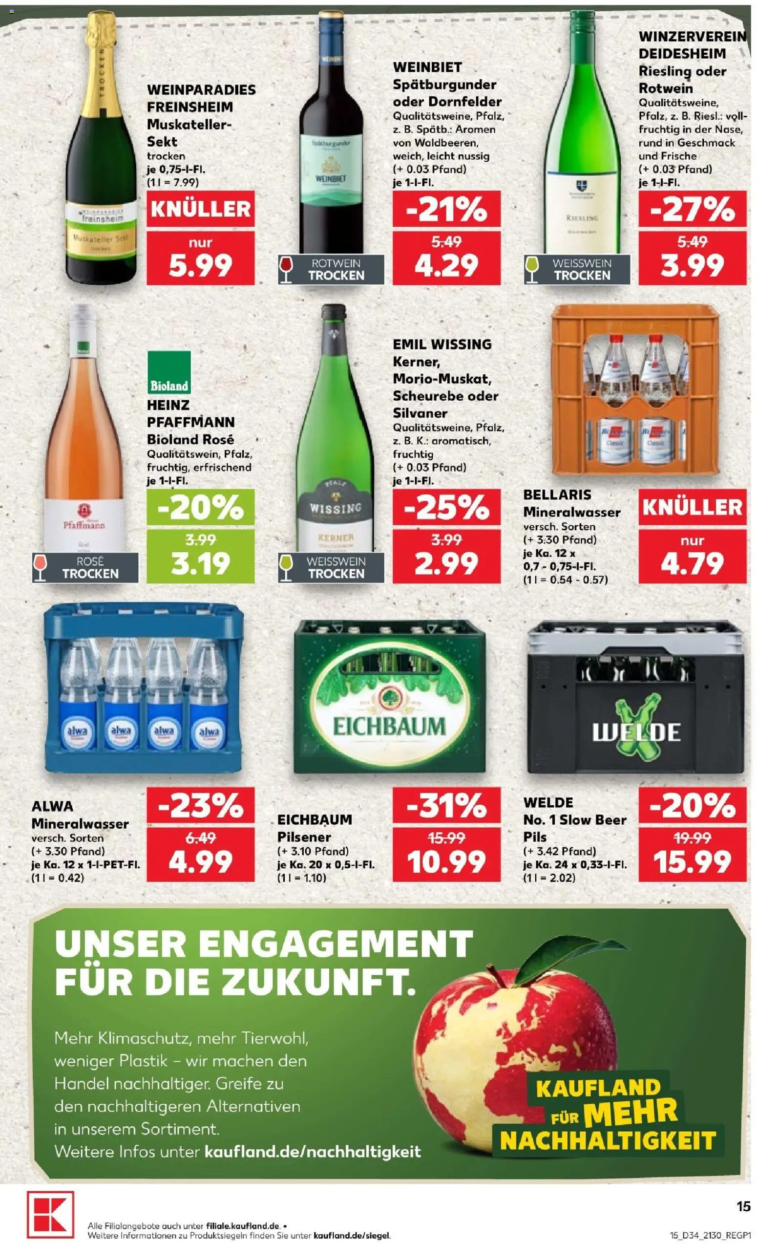 Kaufland Prospekt Speyer – gültig ab 20.08.2026 | Seite: 15 | Produkte: Miracel whip, Milka, Granini, Pringles