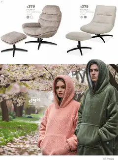 Euro Shop Salons & Relaxen - Voorbeeld van een folder van Euro Shop, geldig van 22.05.2026 | Pagina: 65 | Producten: Fauteuil, Hoodie