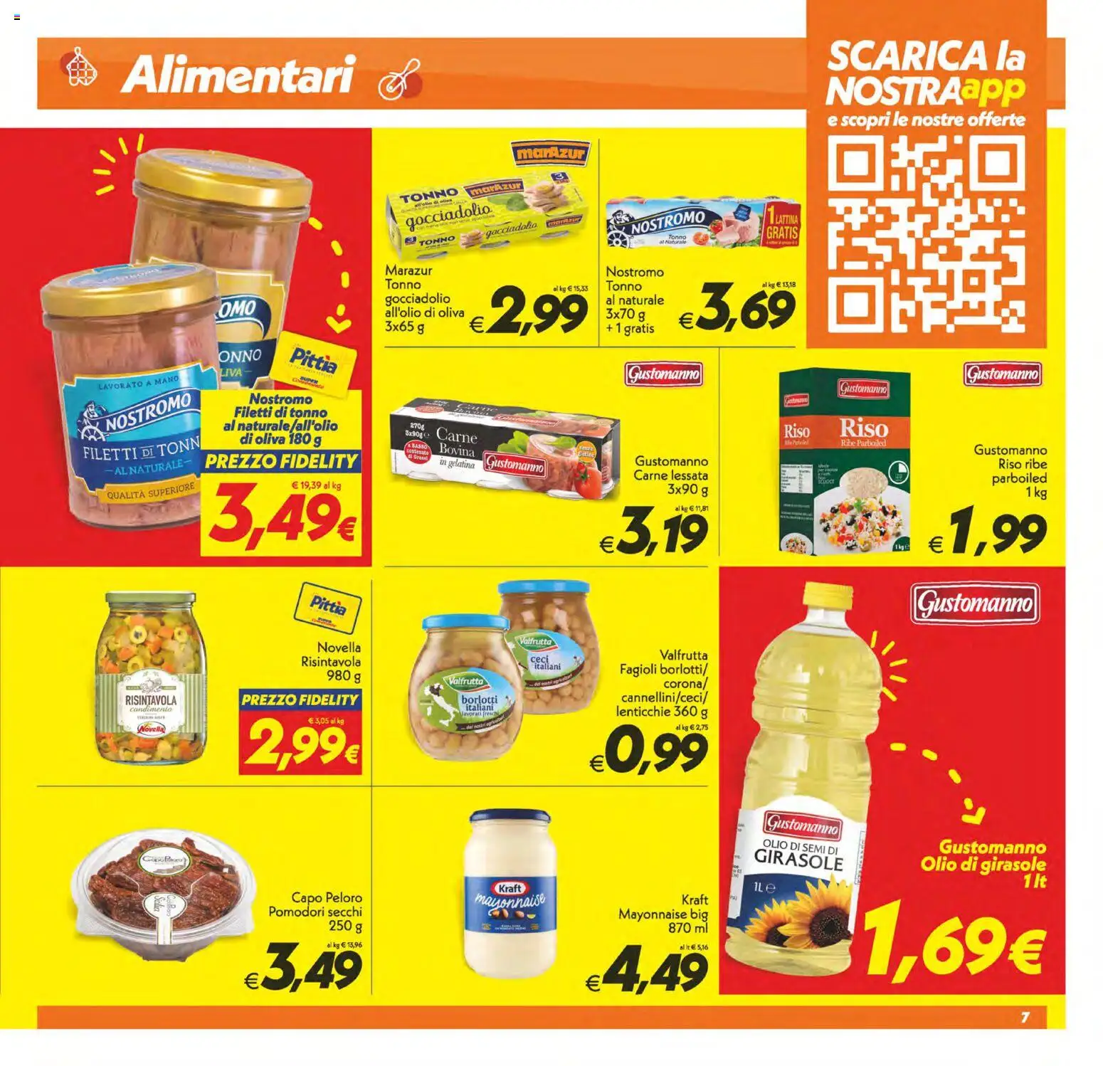 Volantino SuperConveniente del 11/09/2026 | Pagina: 7 | Prodotti: Olio, Semi di girasole, Olio di semi di girasole, Pomodori secchi
