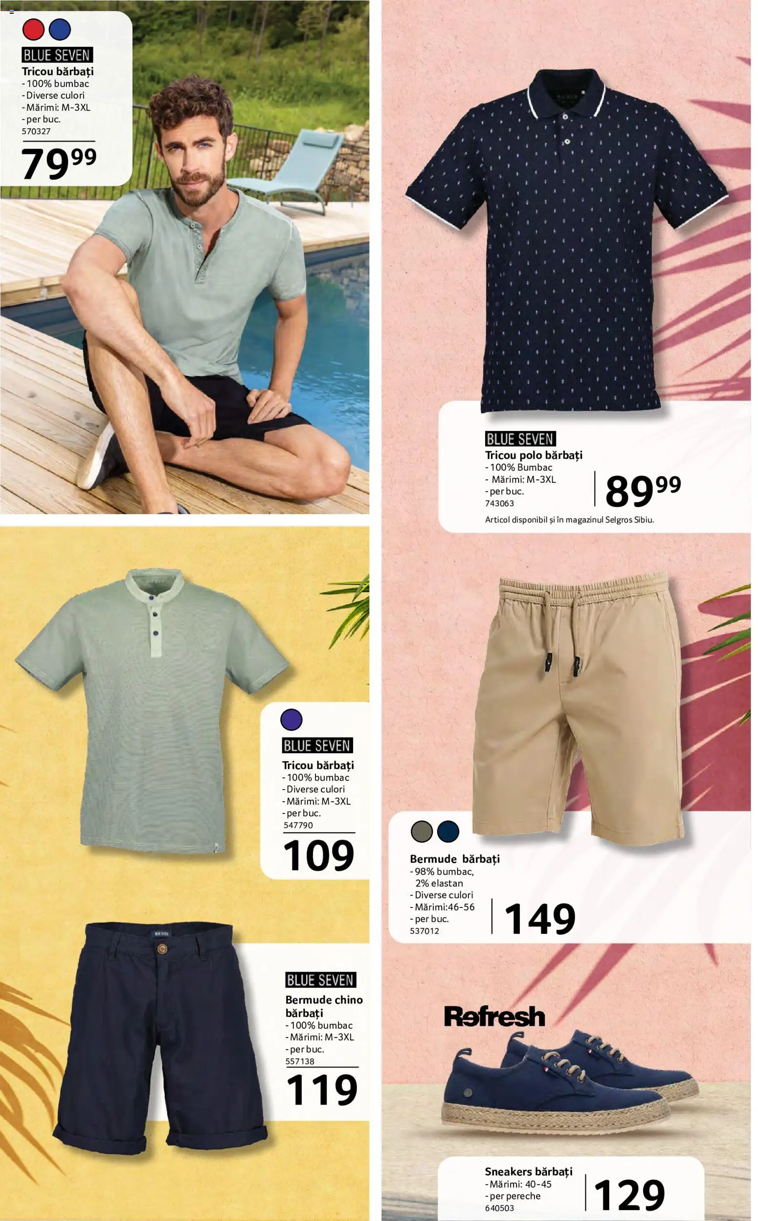 Noul catalog Selgros – valabil de la 15.05.2026 | Pagină: 39 | Produse: Tricou