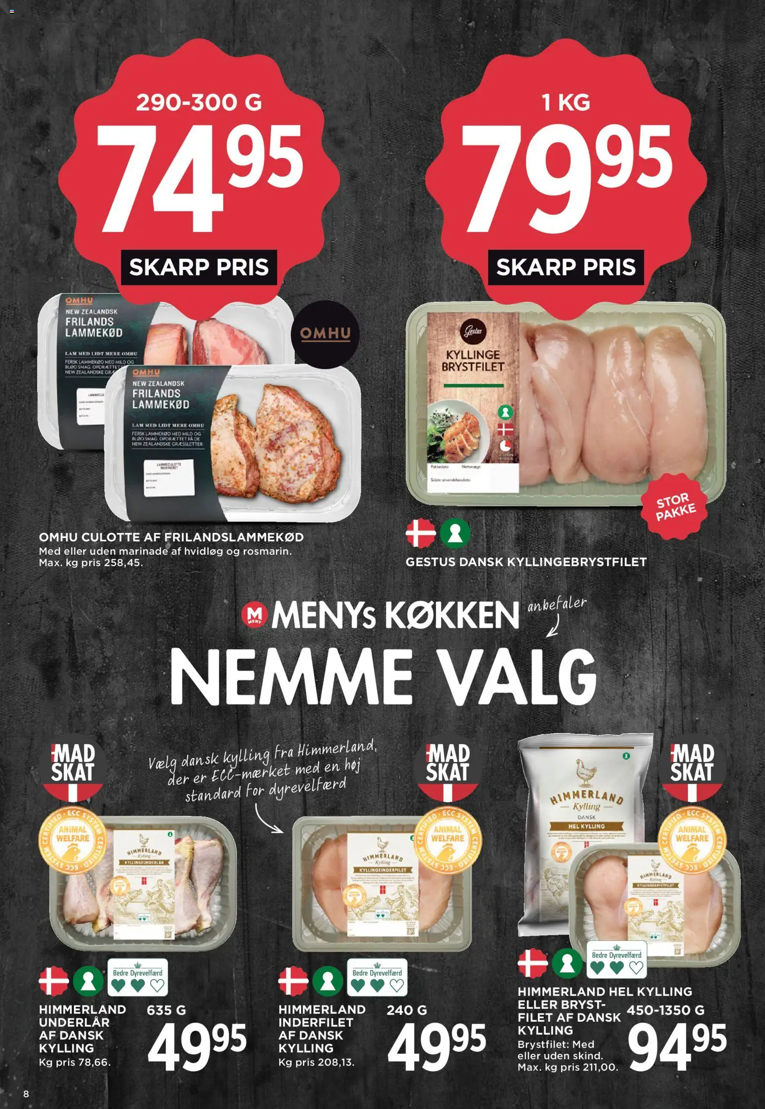 Meny tilbudsavis – gyldig fra 14/08/2026 | Side: 10 | Produkter: Lammekød, Hvidløg