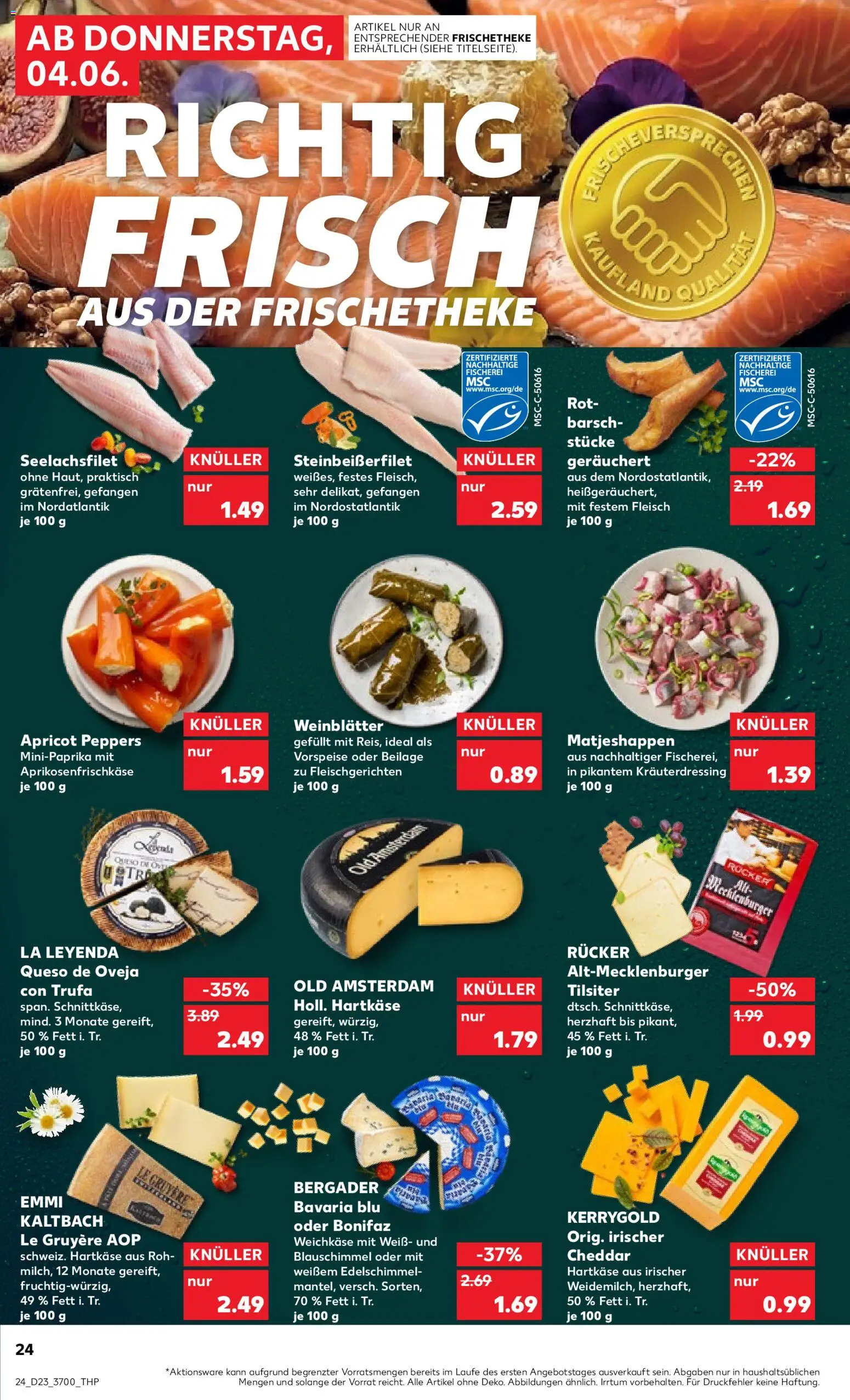 Kaufland Prospekt Rostock – gültig ab 04.06.2026 | Seite: 24 | Produkte: Fleisch