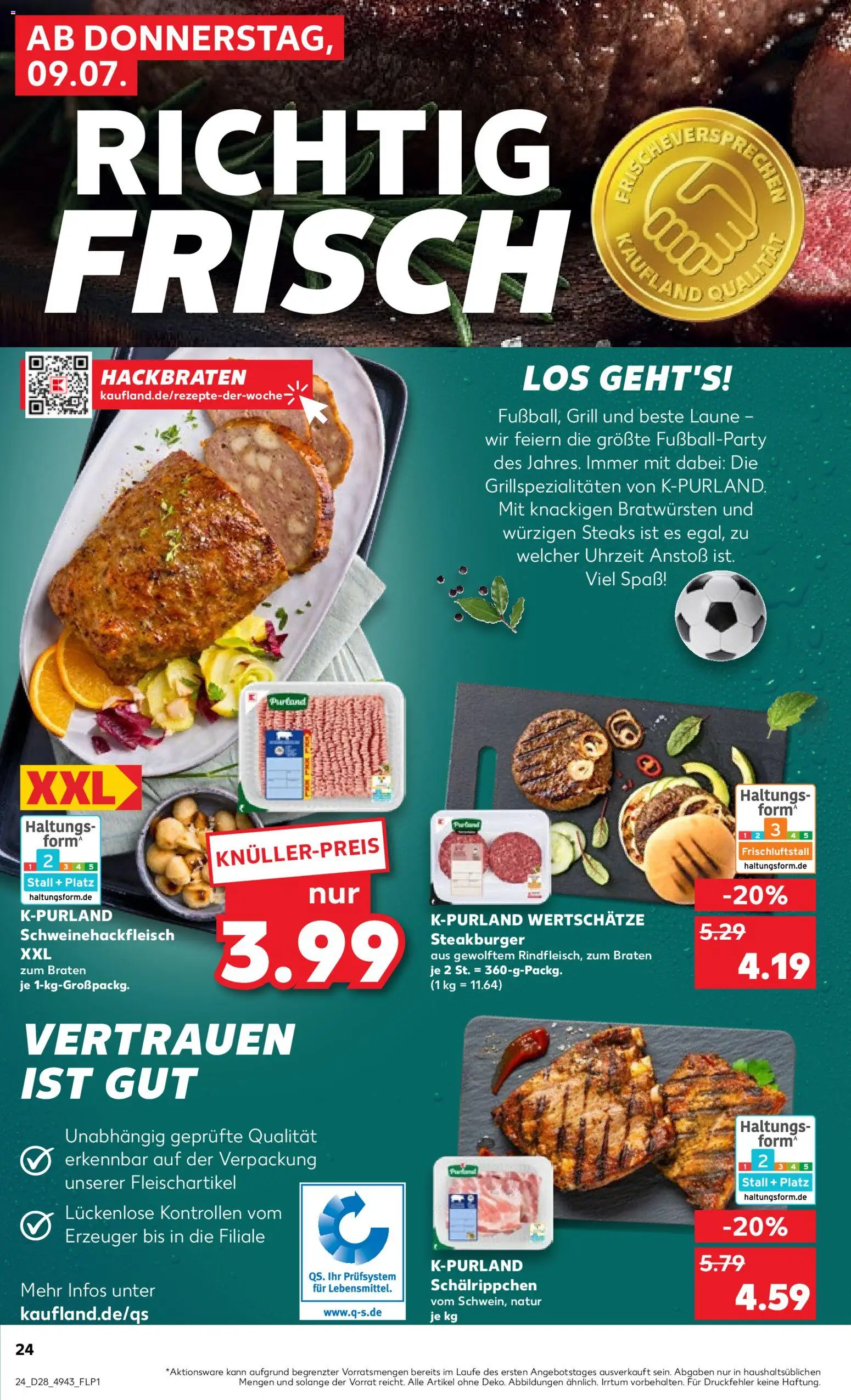 Kaufland Prospekt Köln – gültig ab 09.07.2026 | Seite: 24 | Produkte: Grill