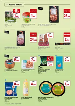 Pré-visualização El Corte Ingles folheto válido de 26/06/2026 | Página: 30 | Produtos: Camarão, Rúcula, Cebola, Chouriço