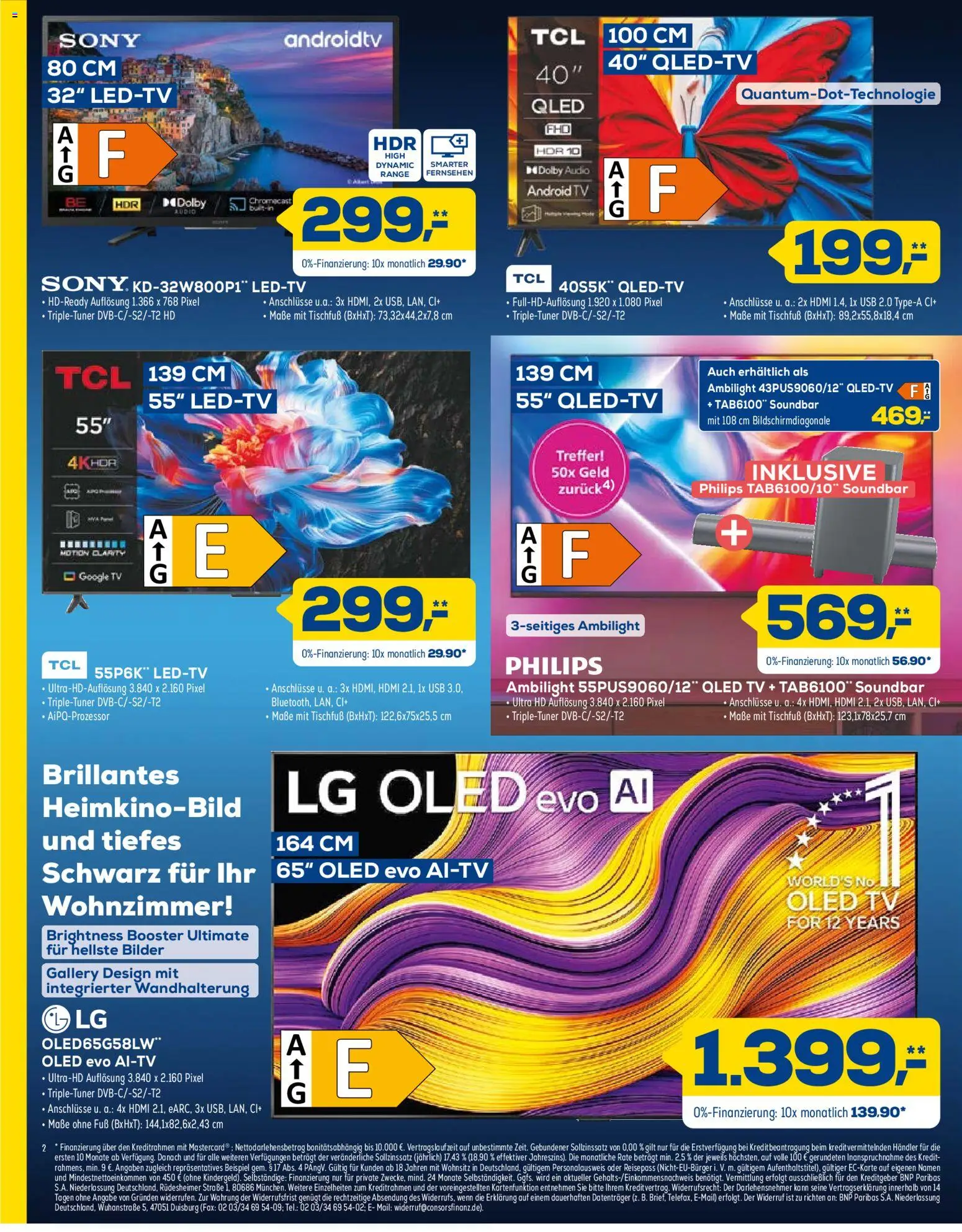 Euronics Prospekt – gültig ab 11.07.2026 | Seite: 2 | Produkte: Philips, Bilder, Soundbar, TV