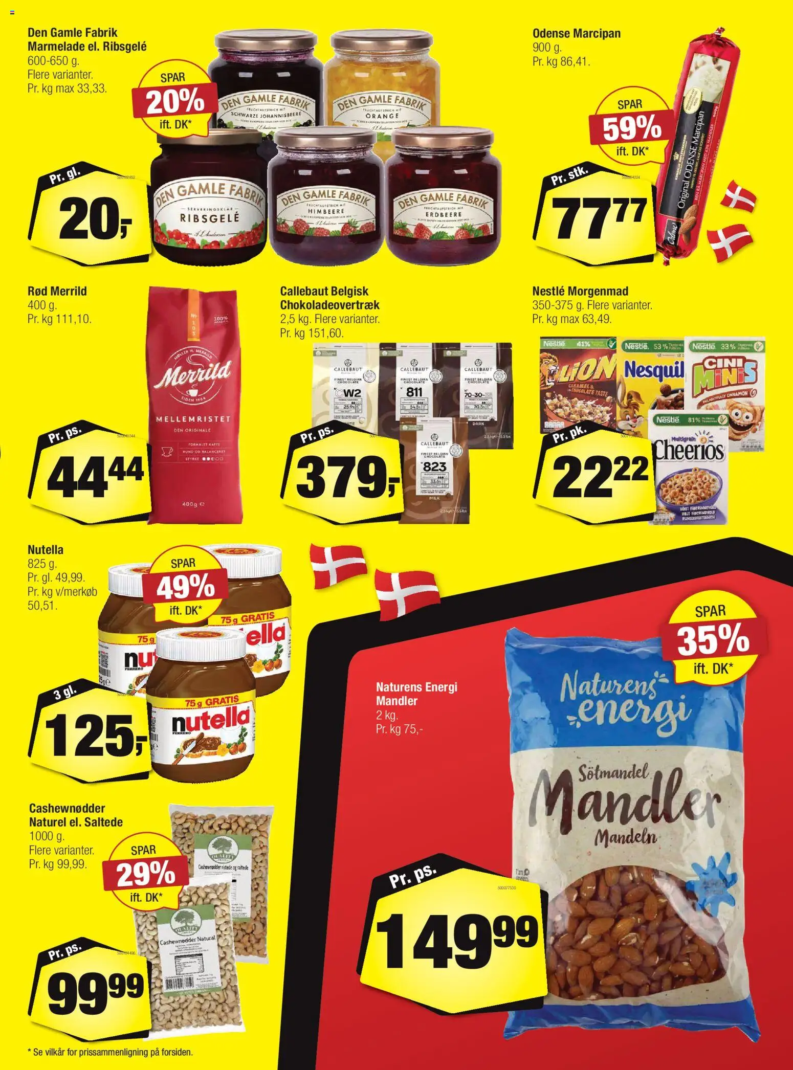 Calle tilbudsavis – gyldig fra 19/08/2026 | Side: 12 | Produkter: Kaffe, Mandler, Cashewnødder, Marcipan