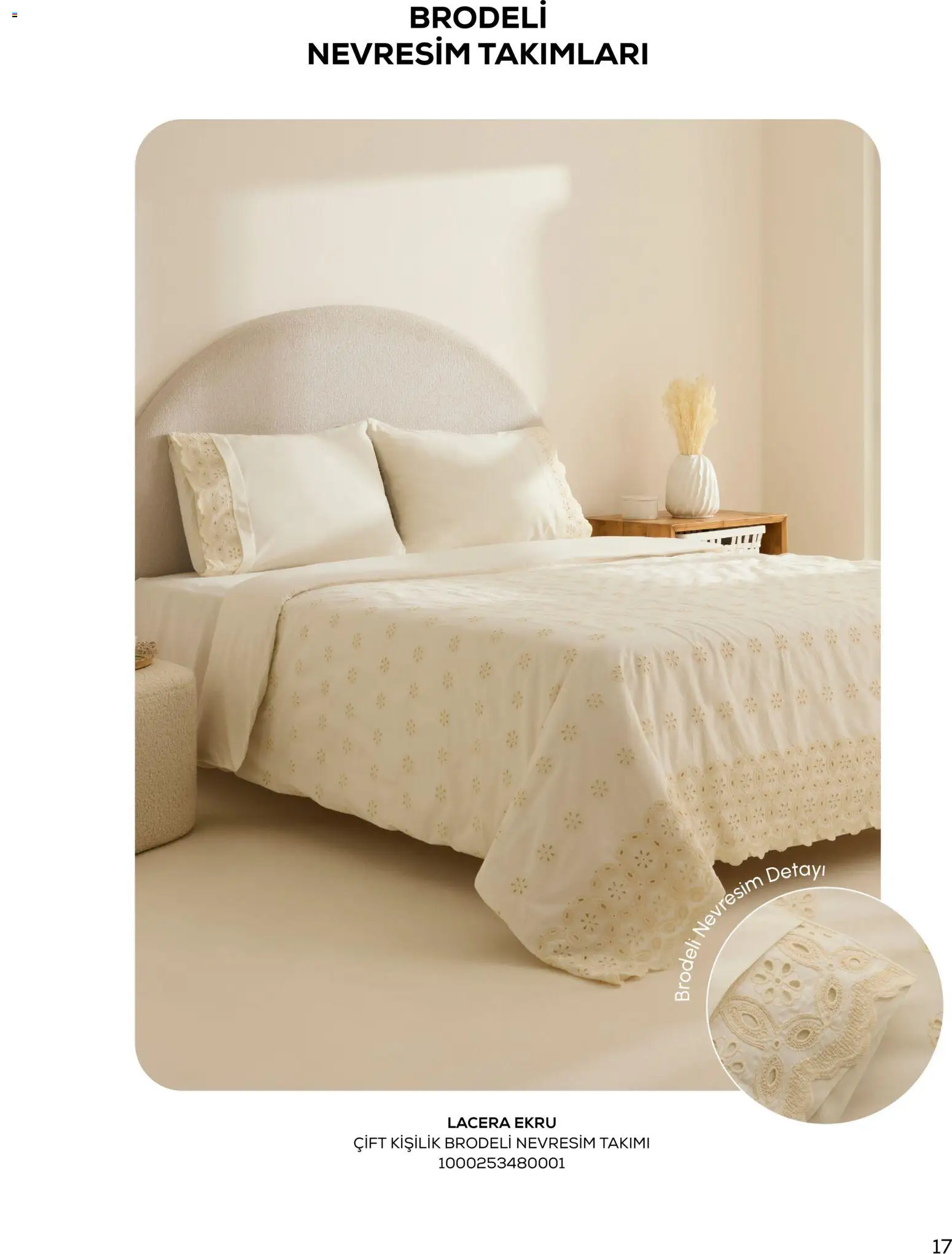 Karaca Home - Katalog Sezonsuz Karaca Home Şıklığı - İlkbahar / Yaz 2026 - 01 Mart 2026 tarihinden itibaren geçerlidir | Sayfa: 17 | Ürünler: Nevresim, Nevresim takımları