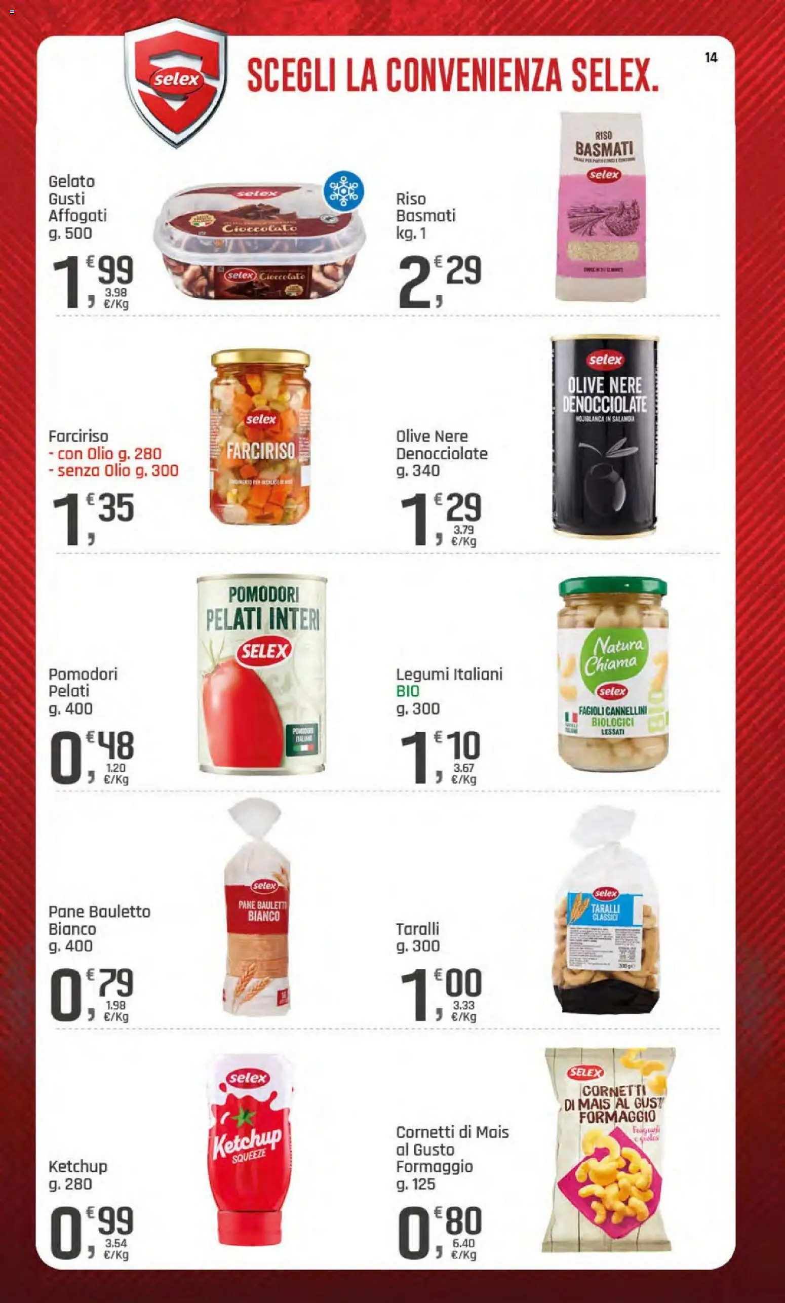 Volantino DOK del 23/07/2026 | Pagina: 14 | Prodotti: Legumi, Cioccolato, Cannellini, Formaggio